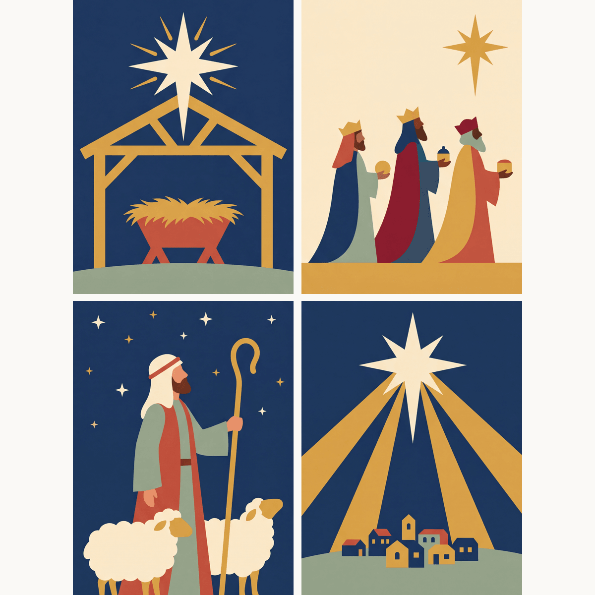The Nativity - Number Artist Paint by Numbers Kits