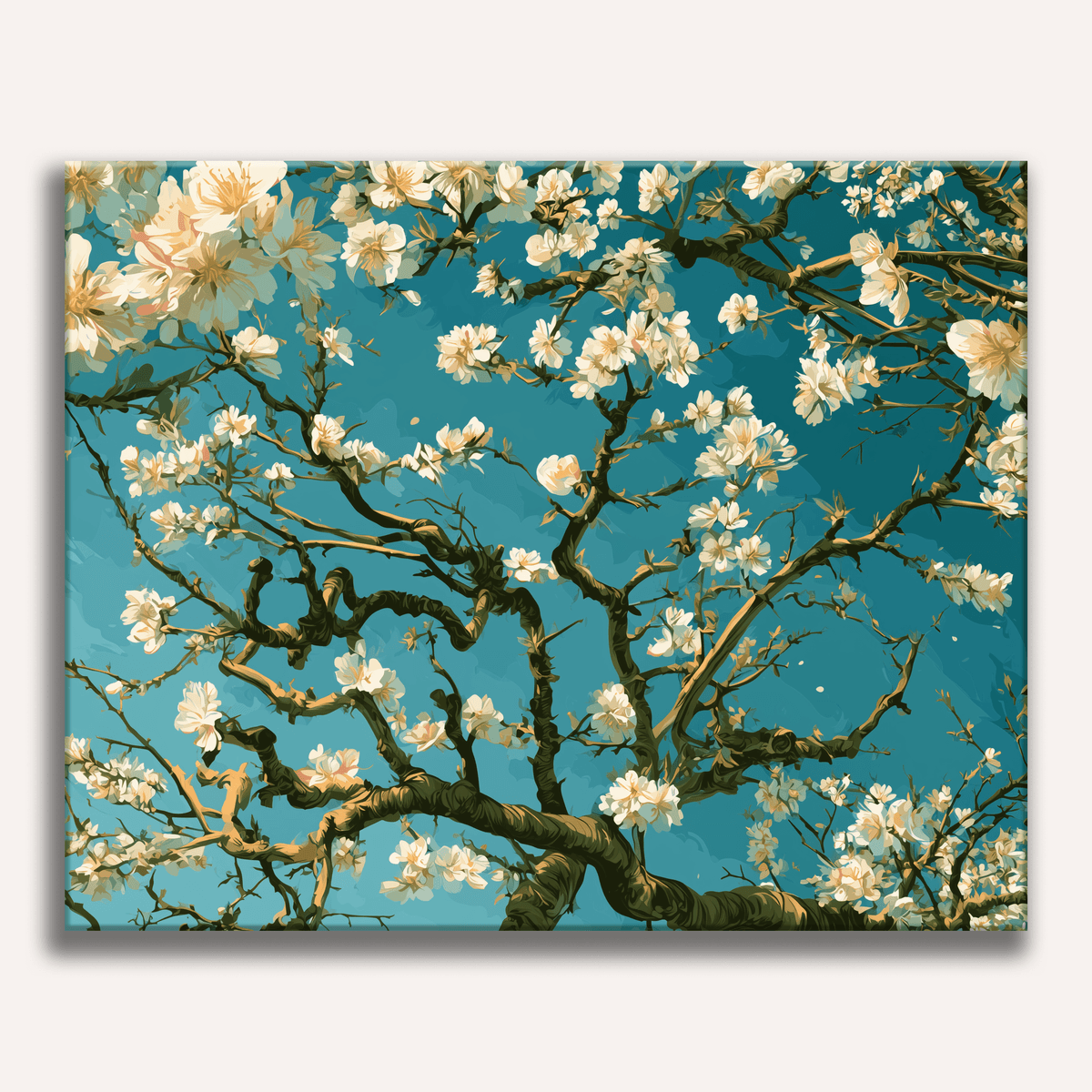 Emerging Almond - Number Artist Paint by Numbers Kits