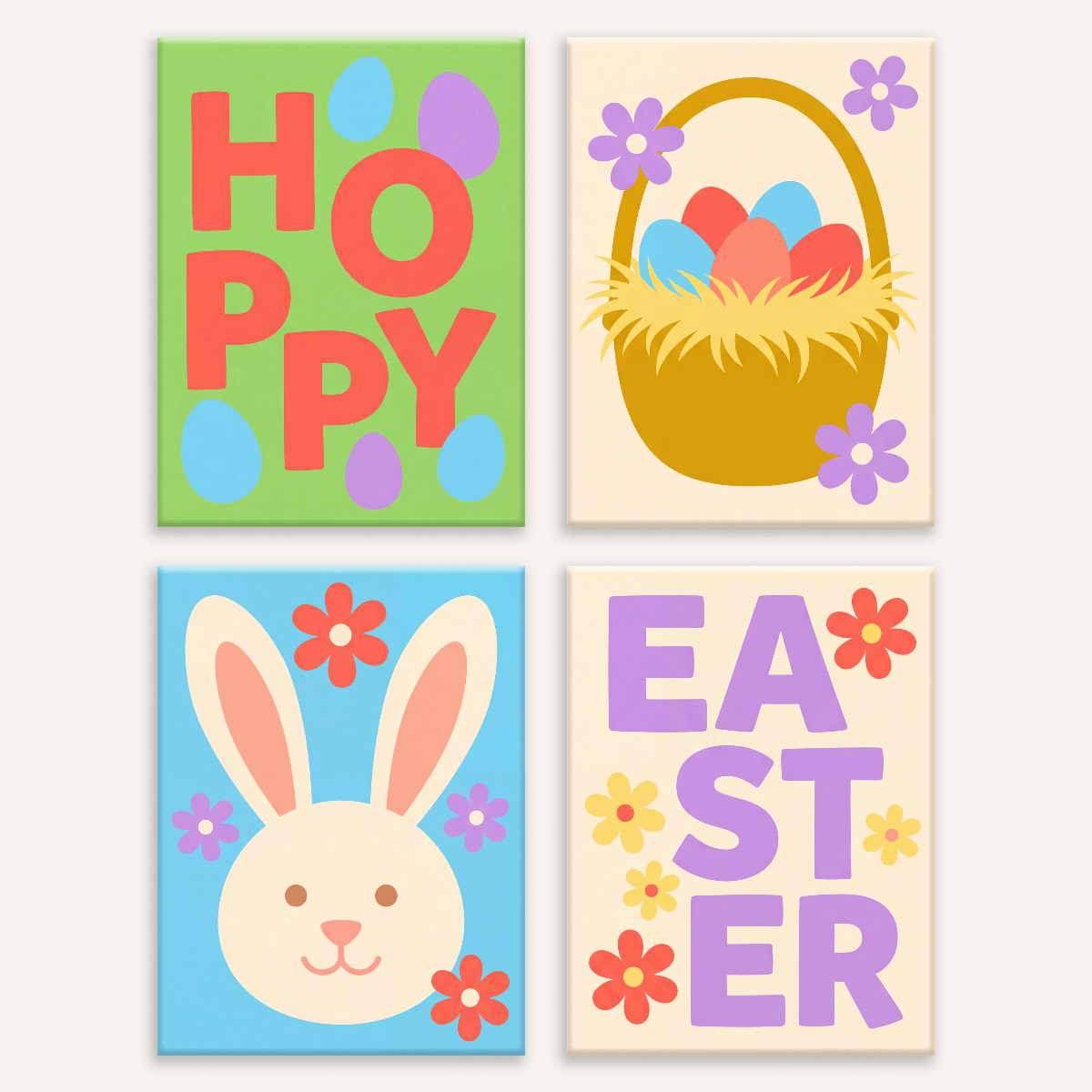 Hoppy Easter - Number Artist Paint by Numbers Kits