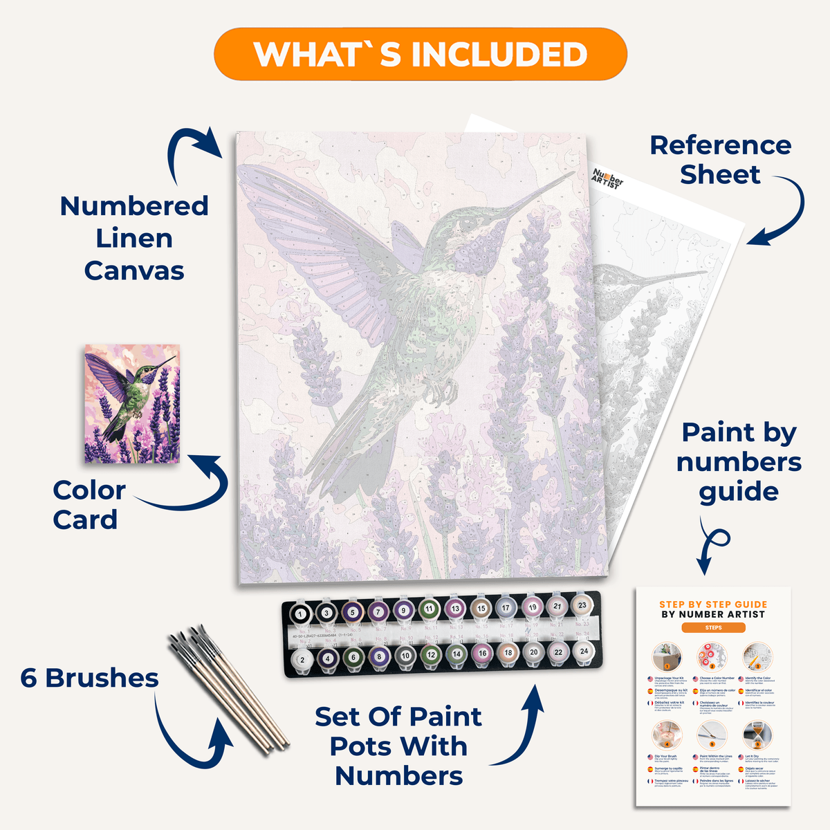 Lavender Hummingbird