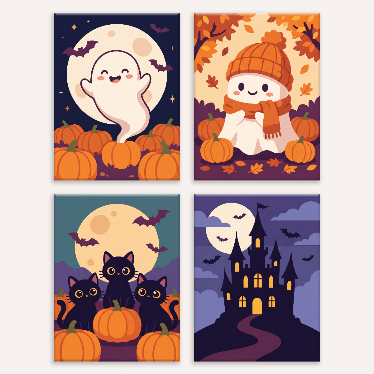 Spooky Season - Number Artist Paint by Numbers Kits
