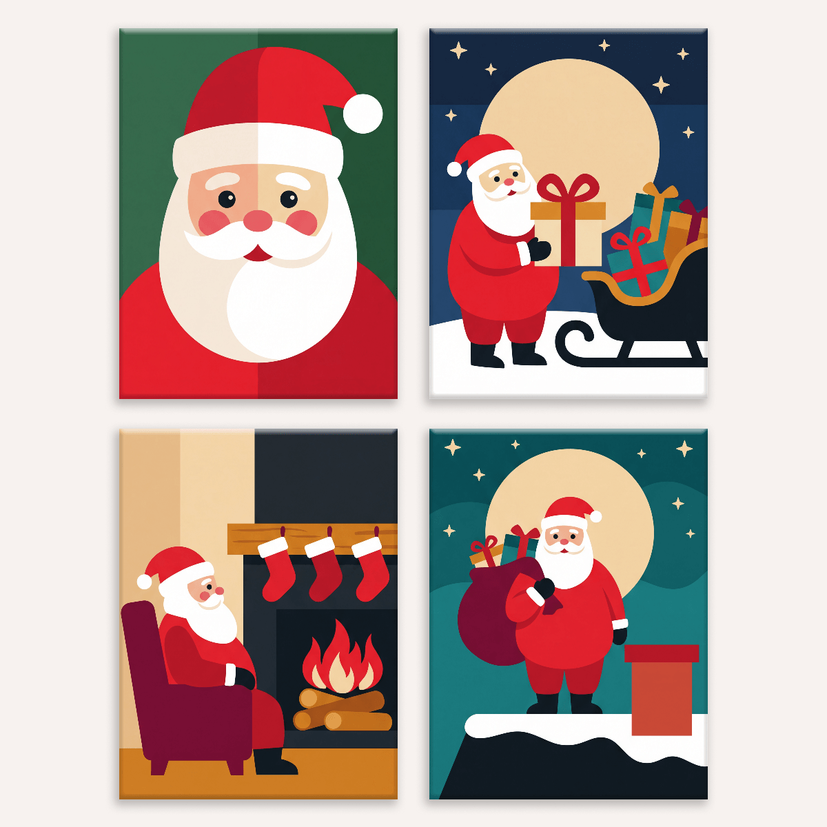 Santa Claus Magic - Number Artist Paint by Numbers Kits
