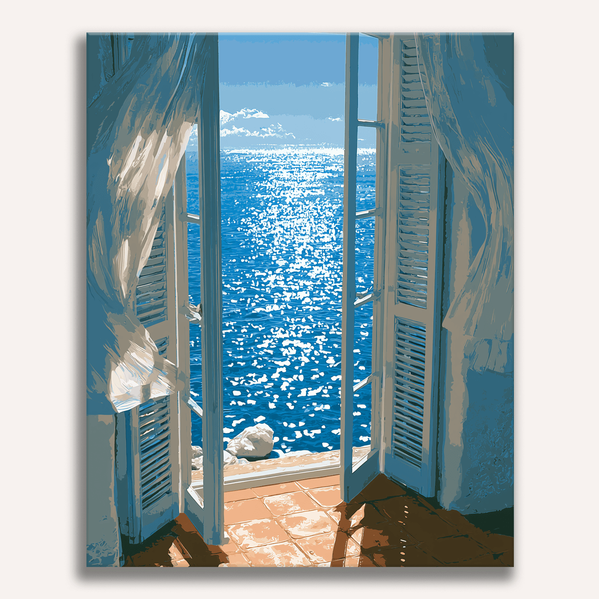 Azure Sea - Number Artist Paint by Numbers Kits