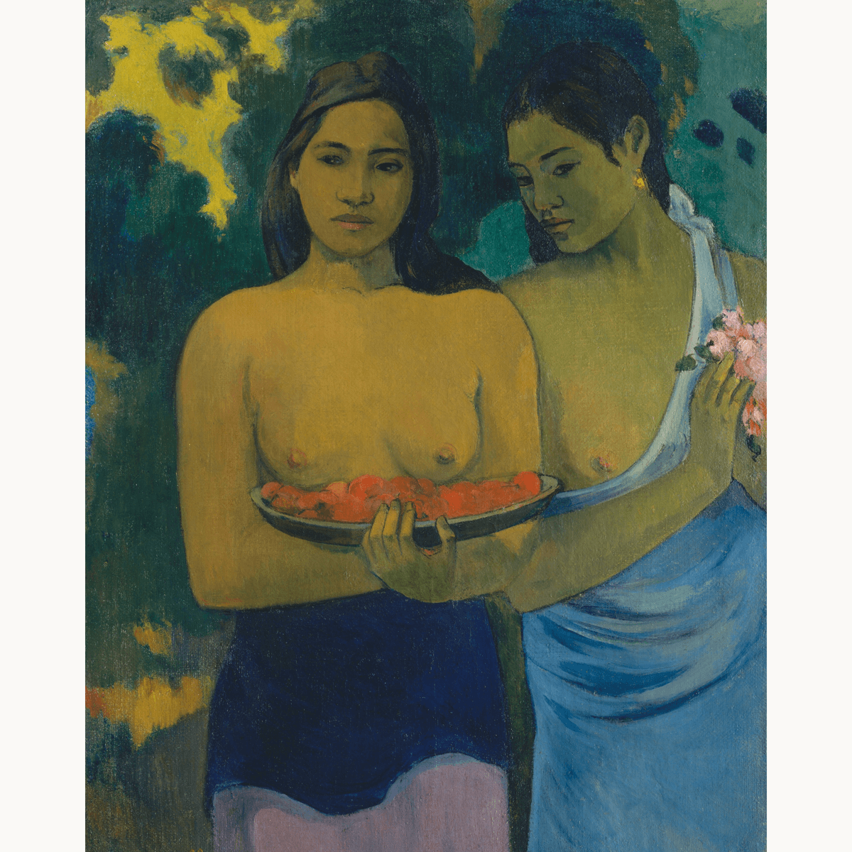 Two Tahitian Women by Paul Gauguin - Number Artist Paint by Numbers Kits