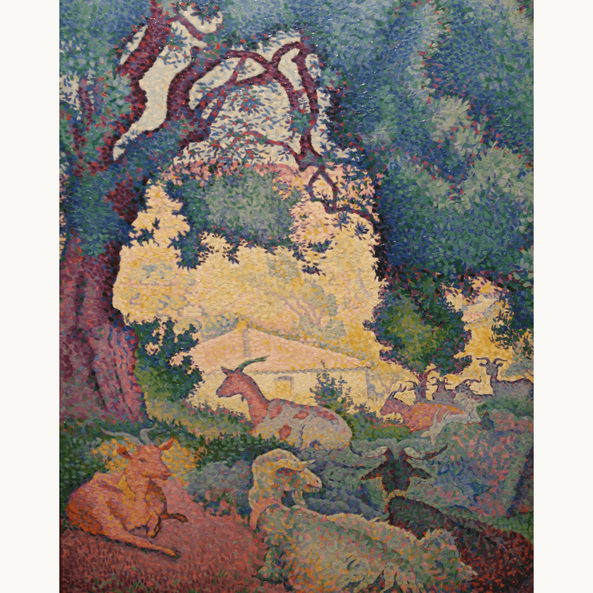 Landscape with Goats by Henri-Edmond Cross - Number Artist Paint by Numbers Kits