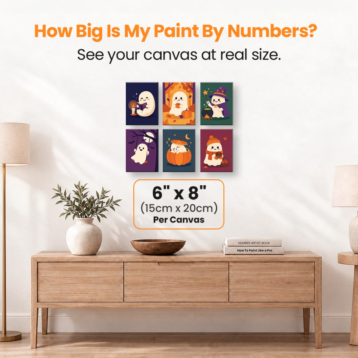 Ghostly Business - Number Artist Paint by Numbers Kits