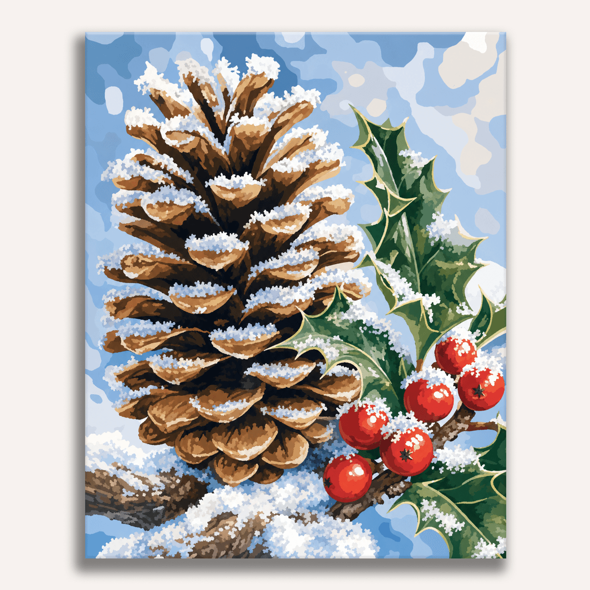 Frosted Charm - Number Artist Paint by Numbers Kits