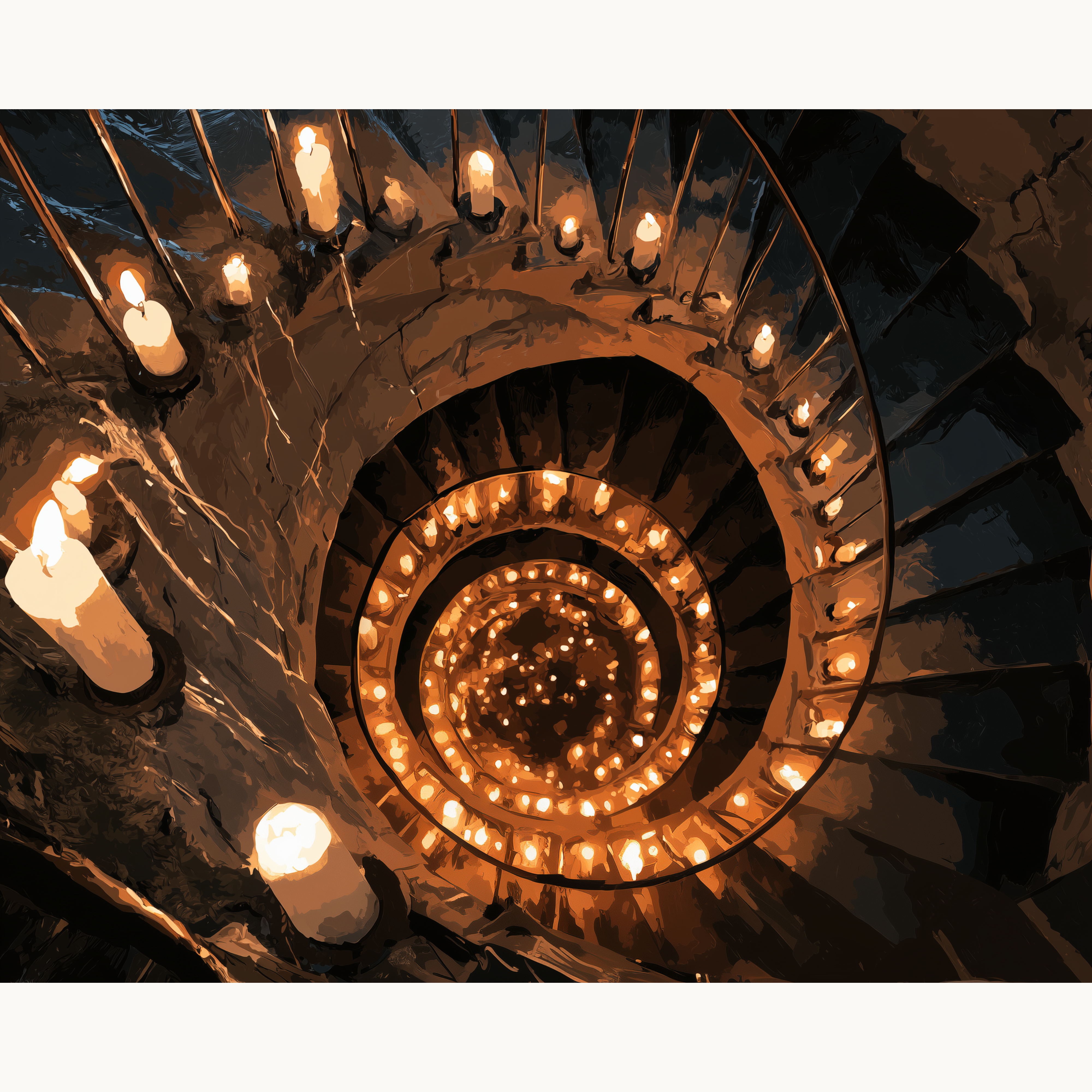 Endless Spiral - Number Artist Paint by Numbers Kits