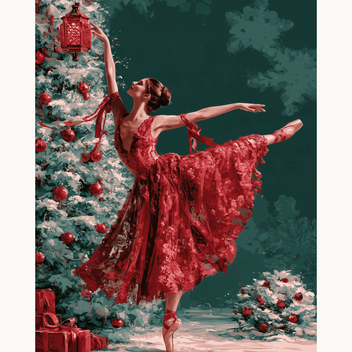 Christmas Ballet - Number Artist Paint by Numbers Kits