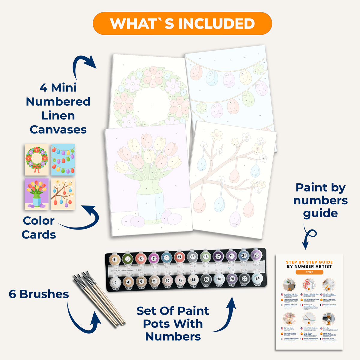Cozy Charm - Number Artist Paint by Numbers Kits