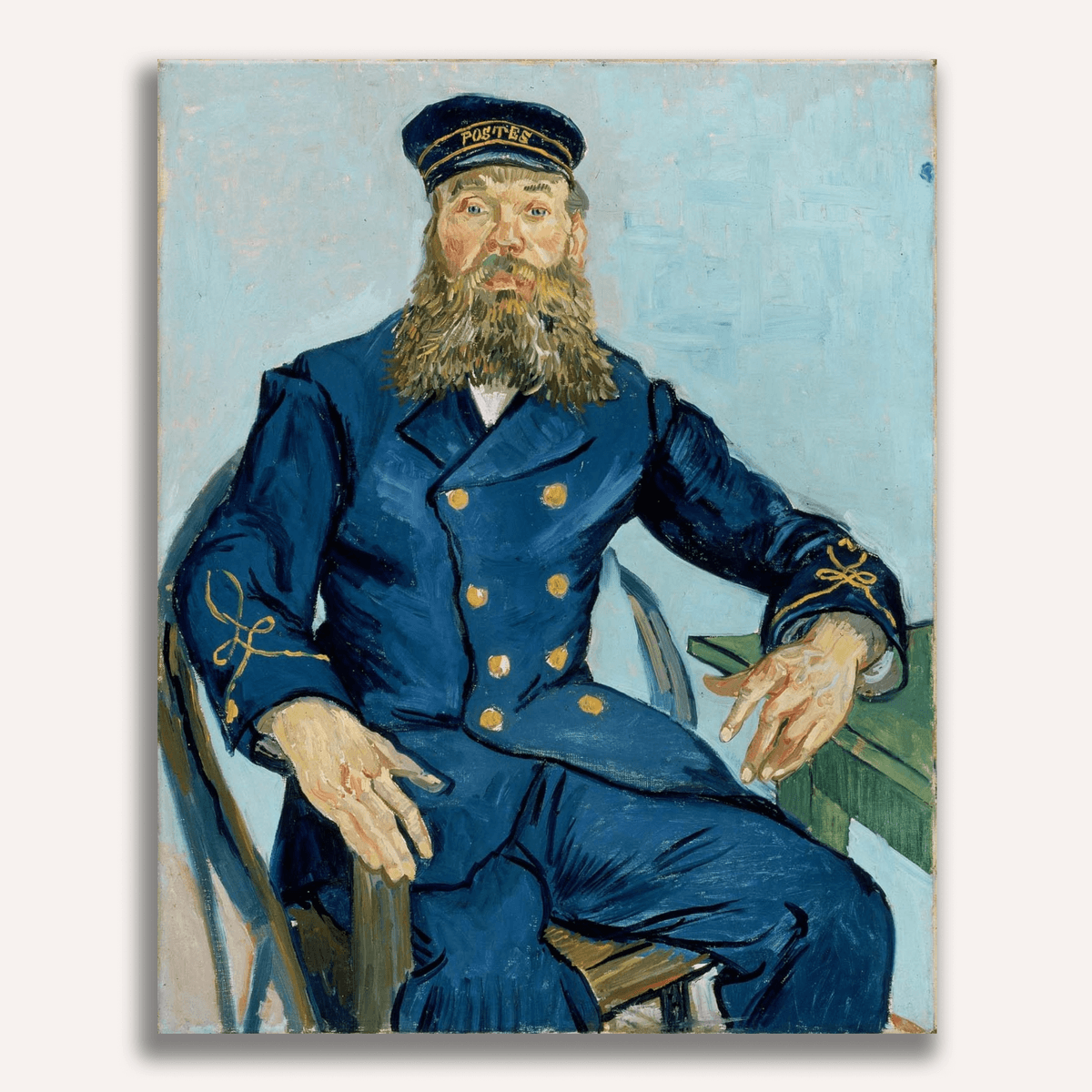 Portrait of Joseph Roulin by Vincent Van Gogh - Number Artist Paint by Numbers Kits