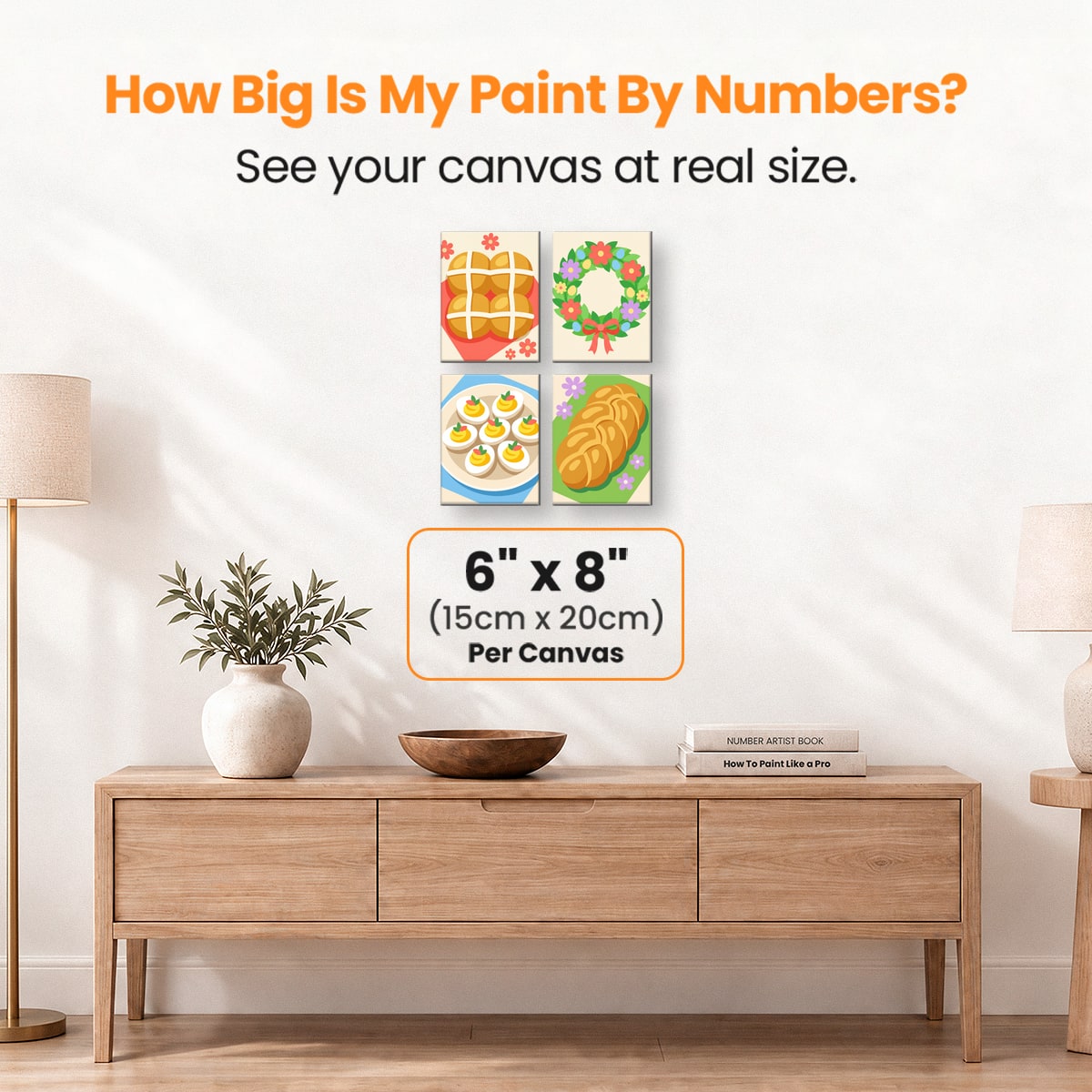 Table Blessing - Number Artist Paint by Numbers Kits