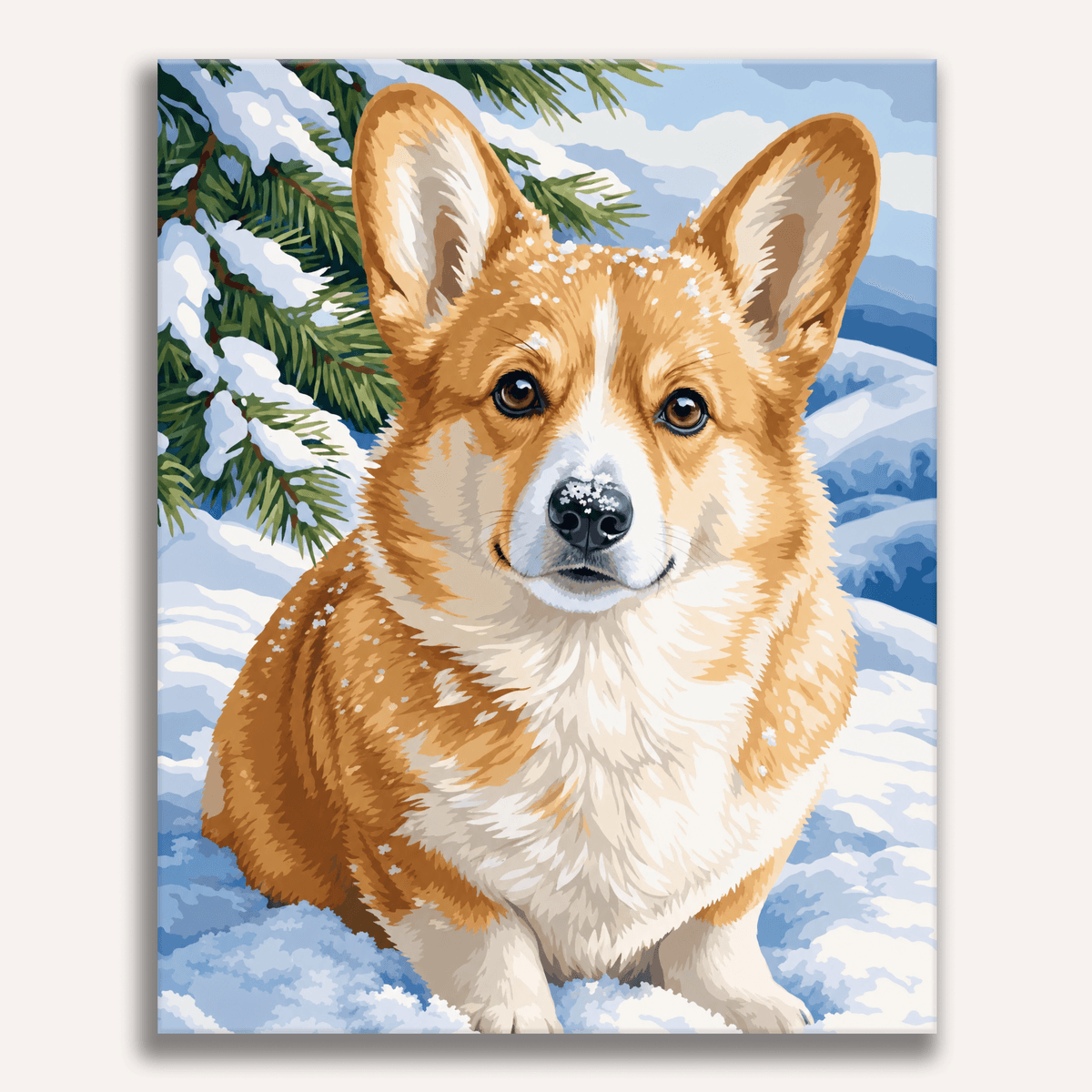 Snow Smile - Number Artist Paint by Numbers Kits