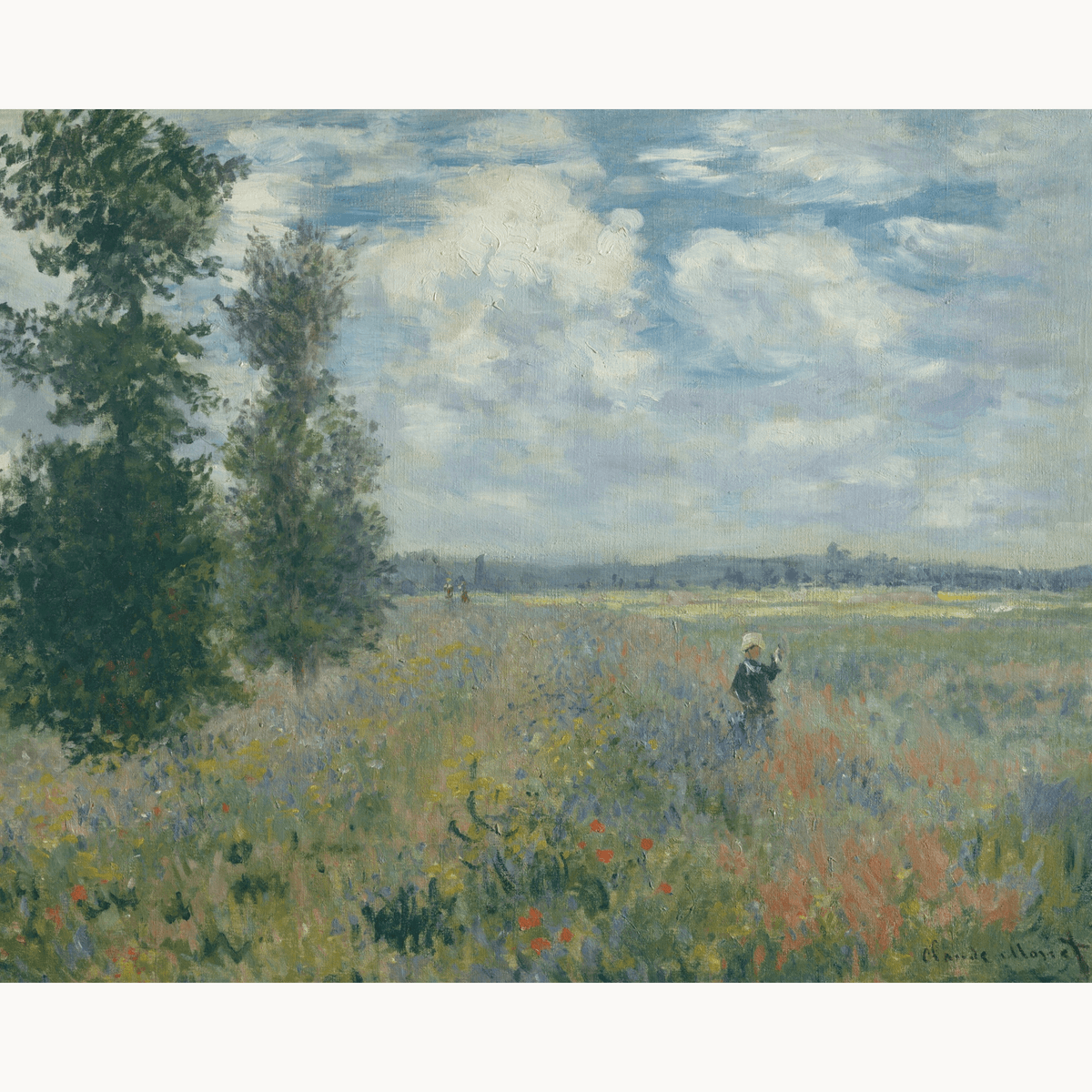 Poppy Field by Claude Monet - Number Artist Paint by Numbers Kits