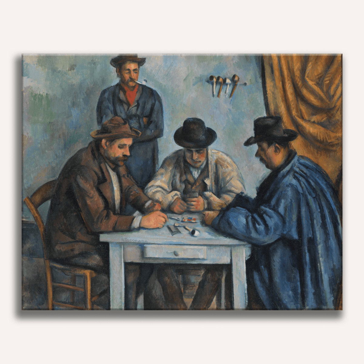 The Card Players by Paul Cezanne - Number Artist Paint by Numbers Kits