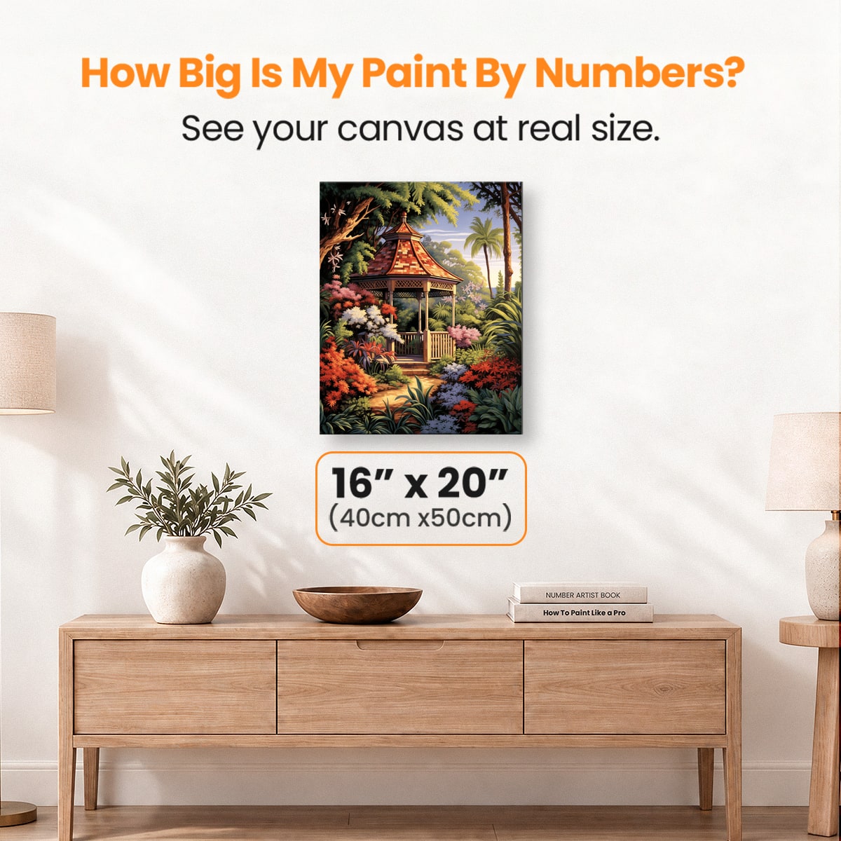 Hidden Gazebo - Number Artist Paint by Numbers Kits