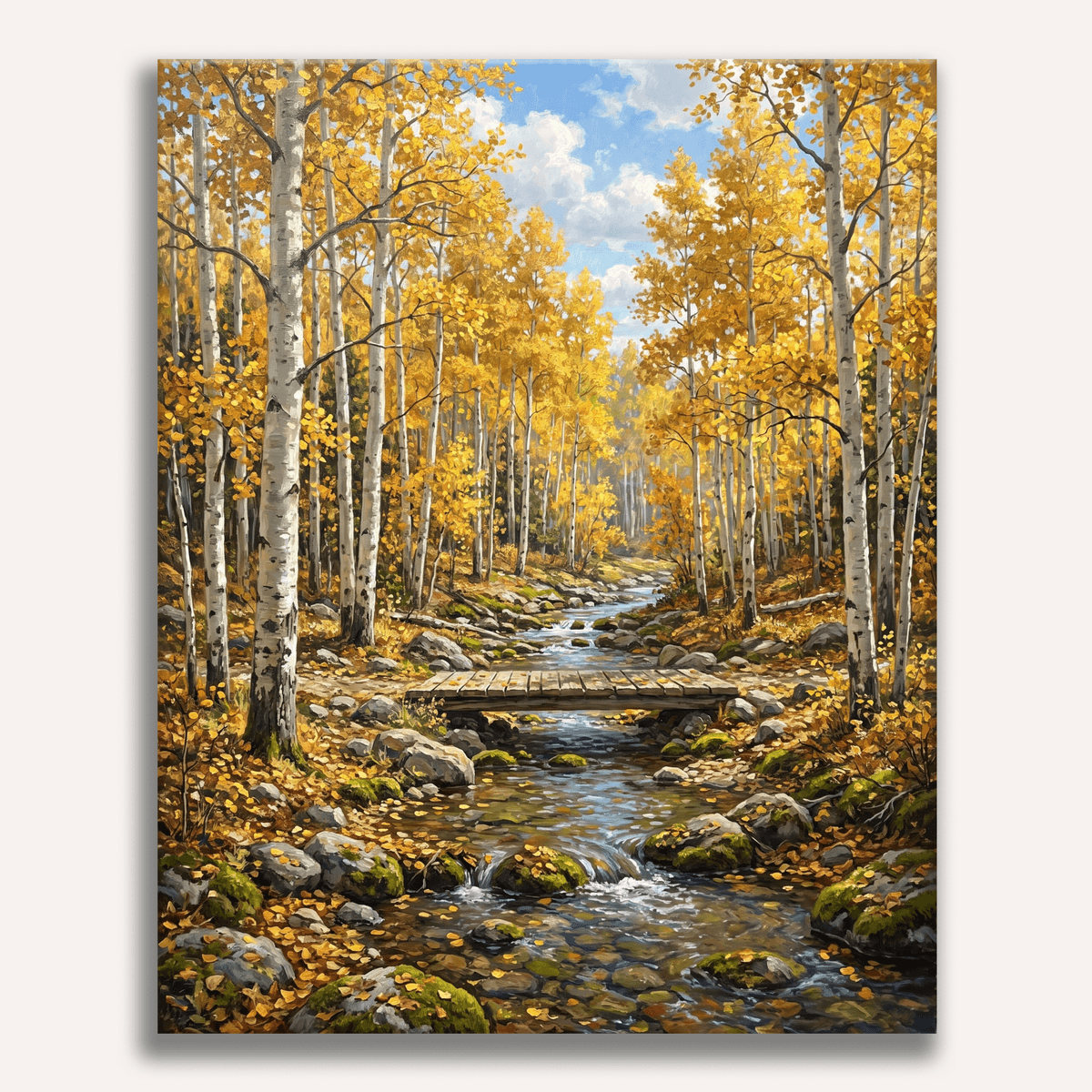 Aspen Creek - Number Artist Paint by Numbers Kits