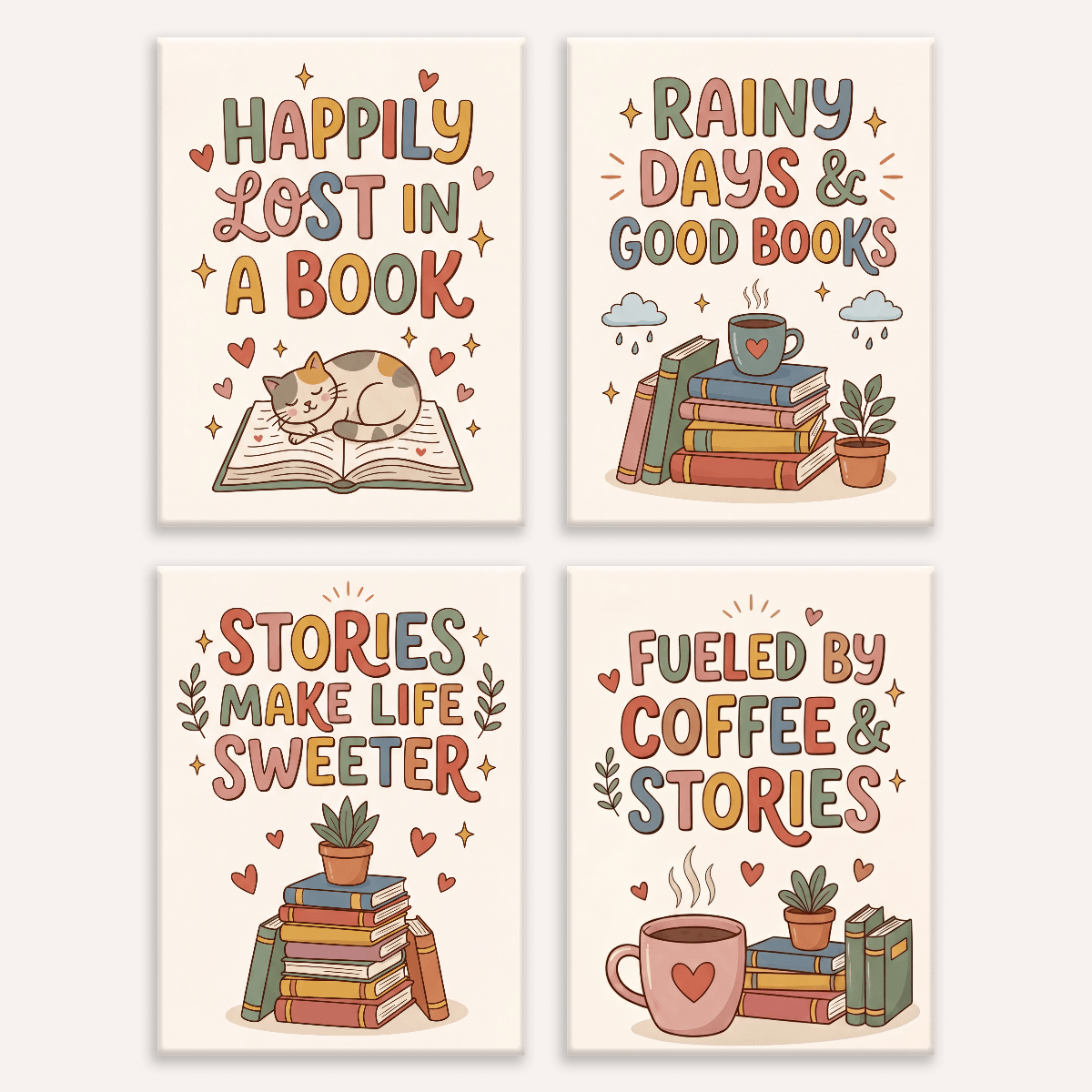 Book Lovers - Number Artist Paint by Numbers Kits