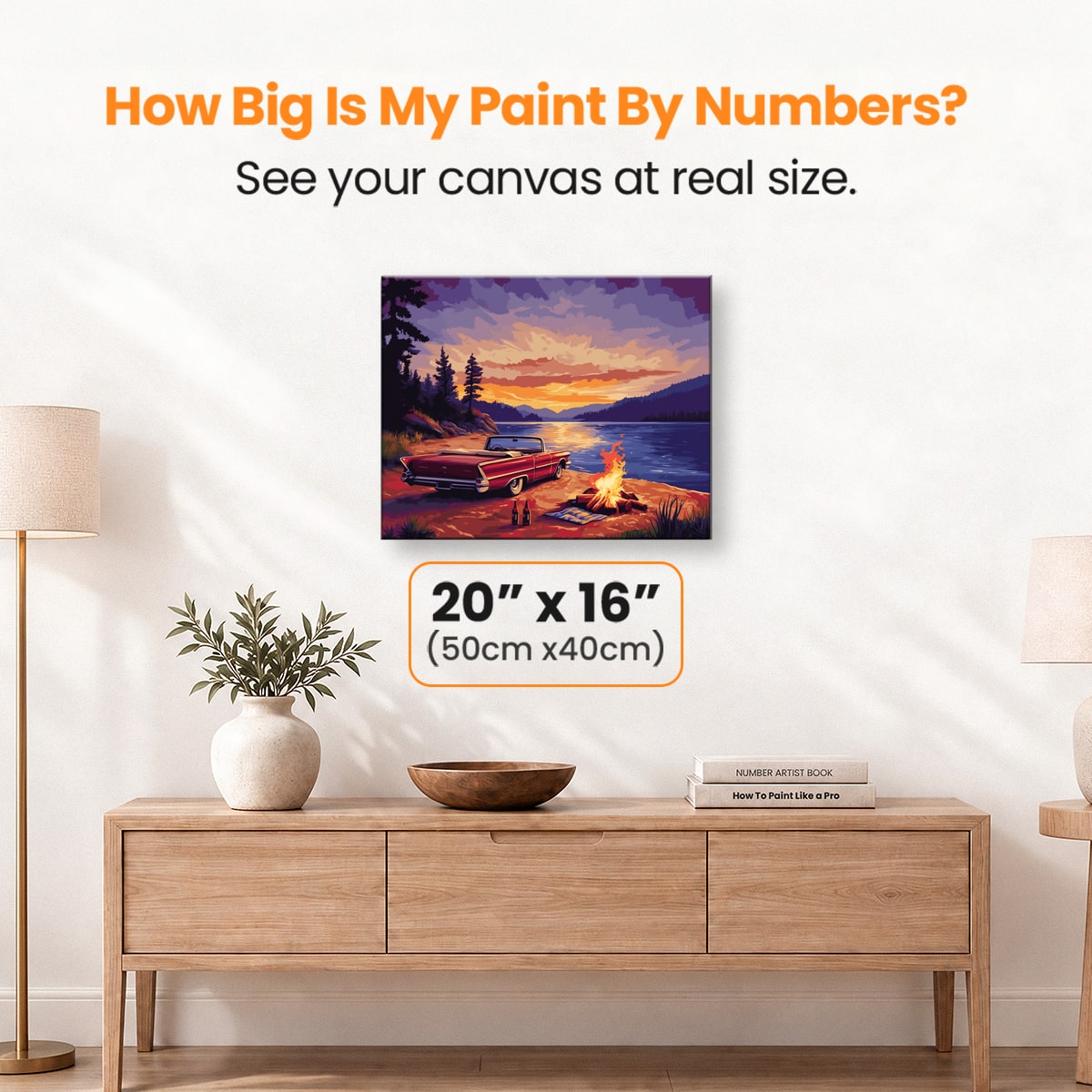 All Summer Long - Number Artist Paint by Numbers Kits