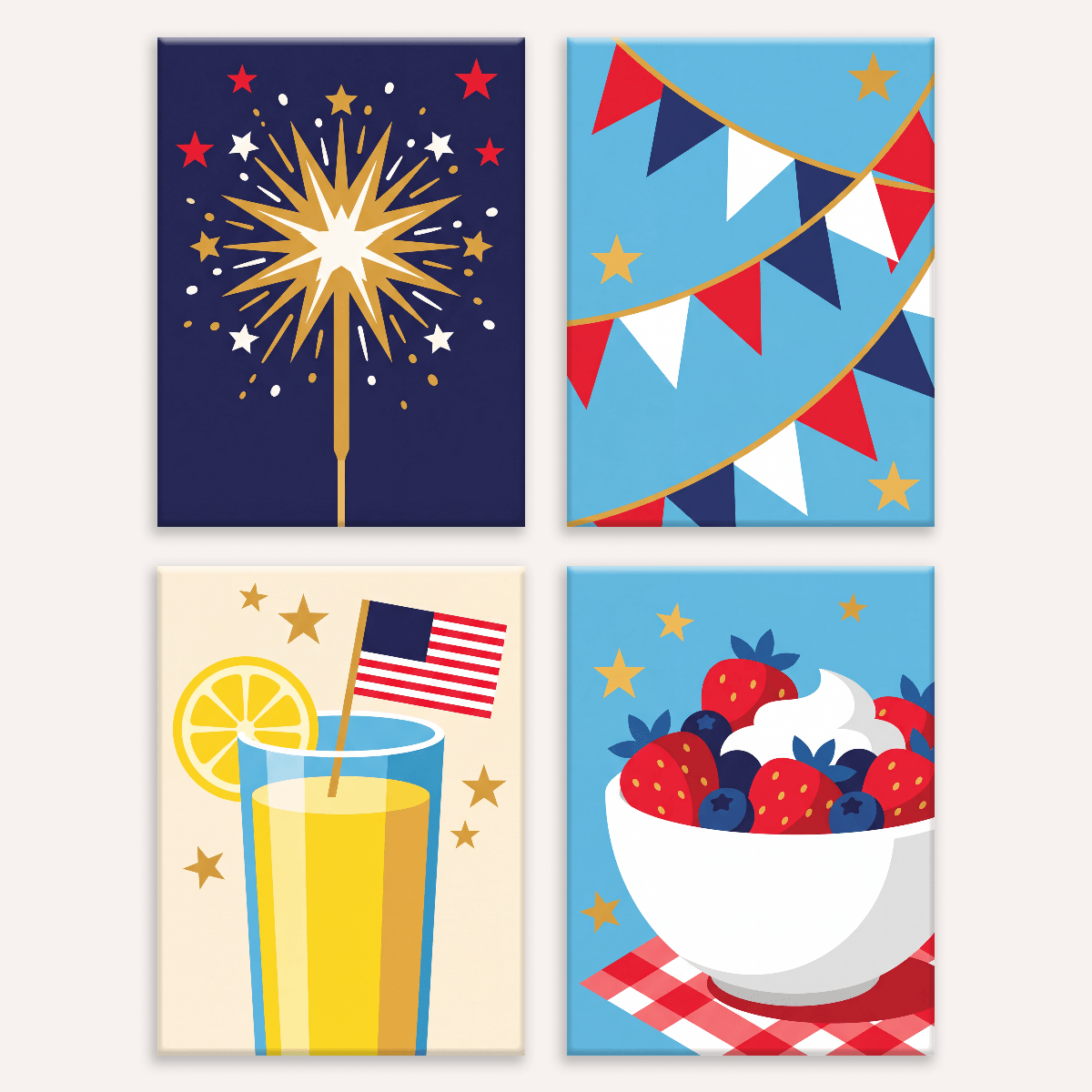 Star-Spangled Celebration - Number Artist Paint by Numbers Kits