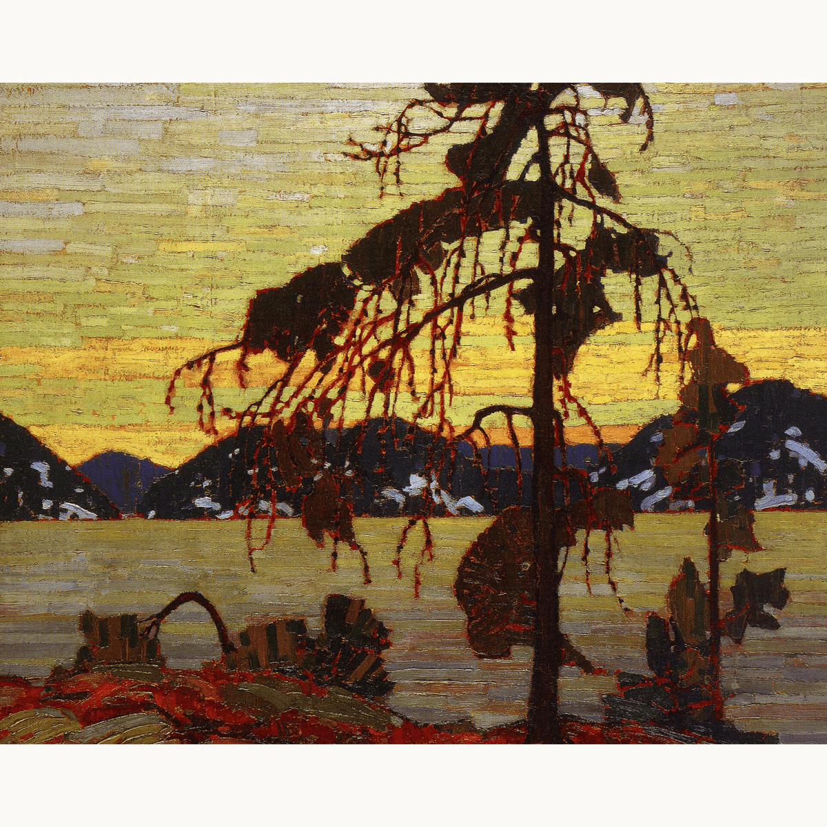 The Jack Pine by Tom Thomson - Number Artist Paint by Numbers Kits