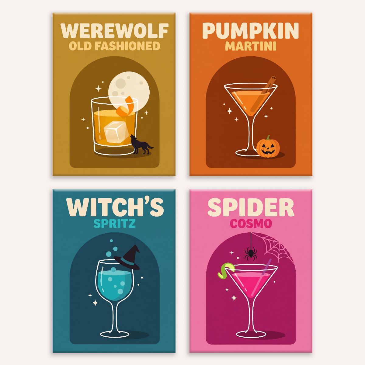 Haunted Happy Hour - Number Artist Paint by Numbers Kits