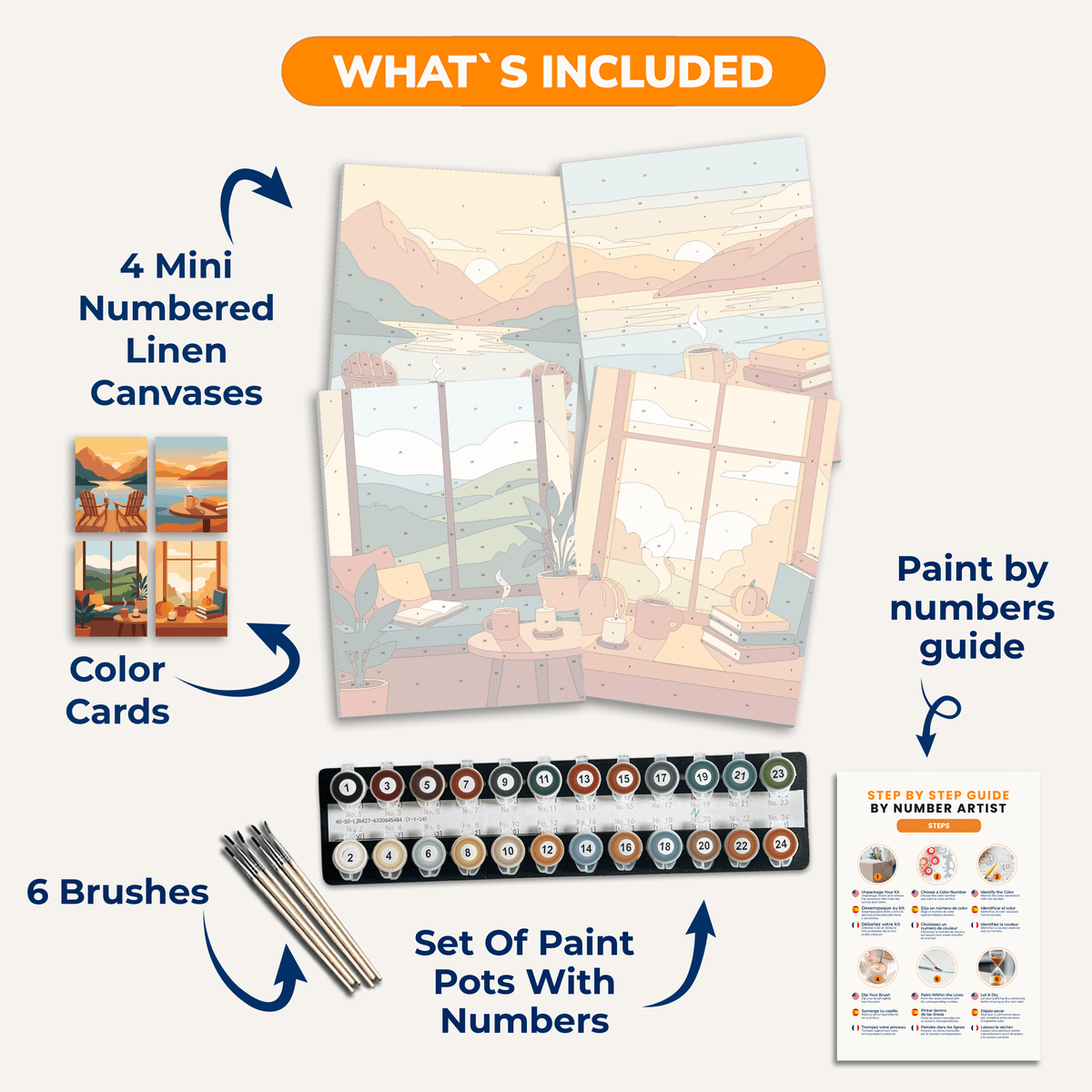 A Quiet Moment - Number Artist Paint by Numbers Kits