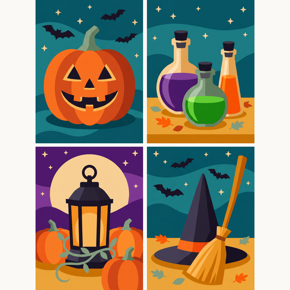 Hexed Hollow - Number Artist Paint by Numbers Kits