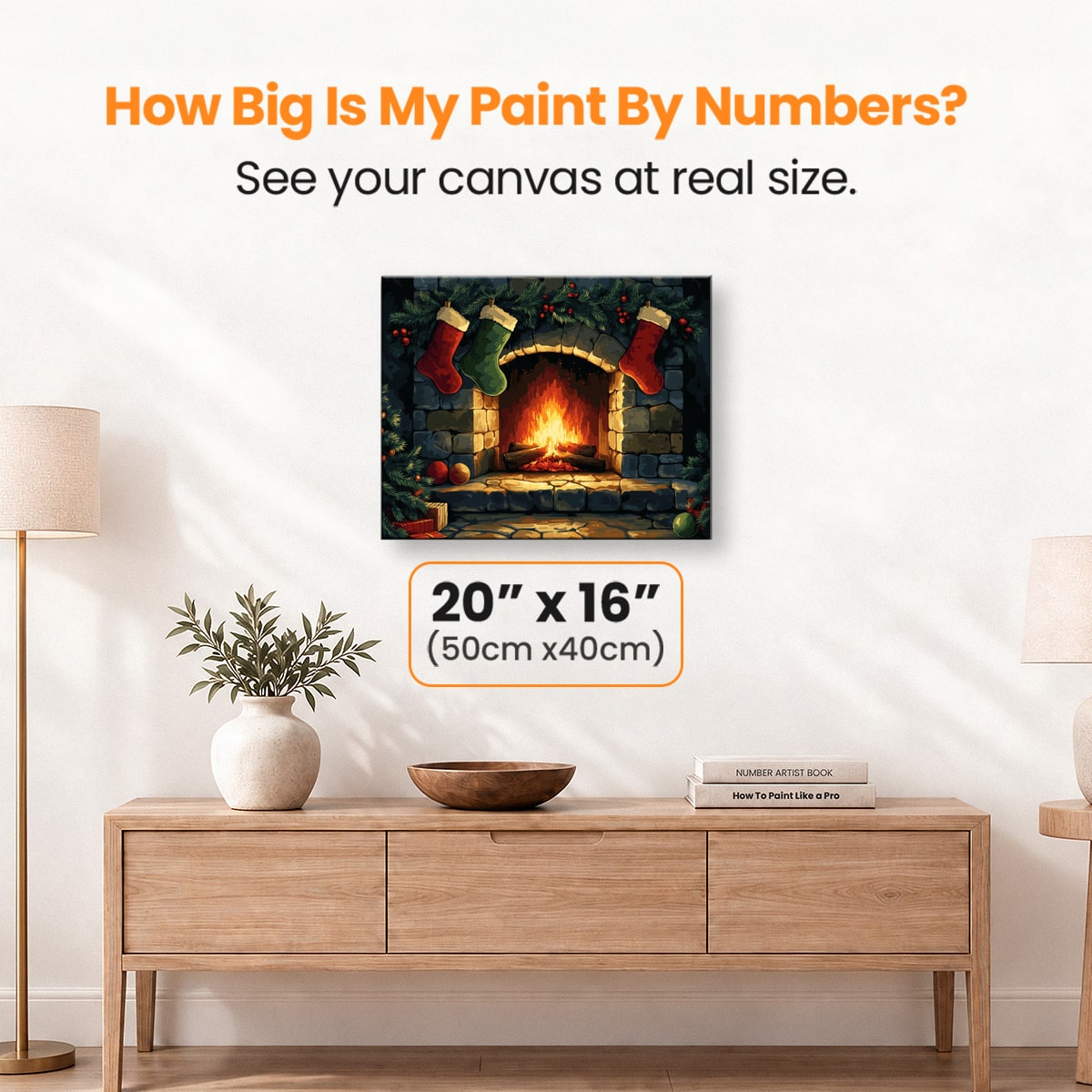 Home Tonight - Number Artist Paint by Numbers Kits