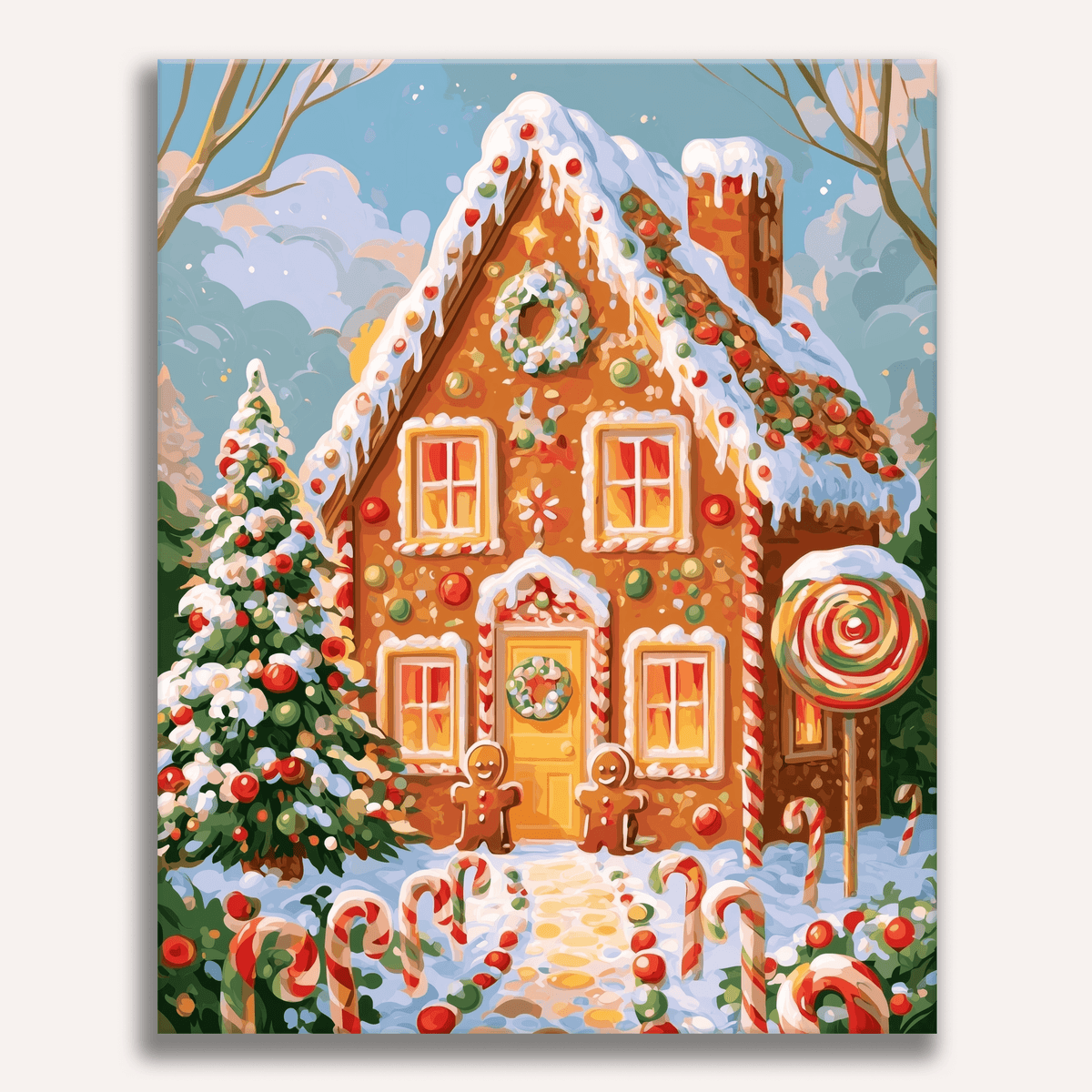 Home of the Gingerbread - Number Artist Paint by Numbers Kits