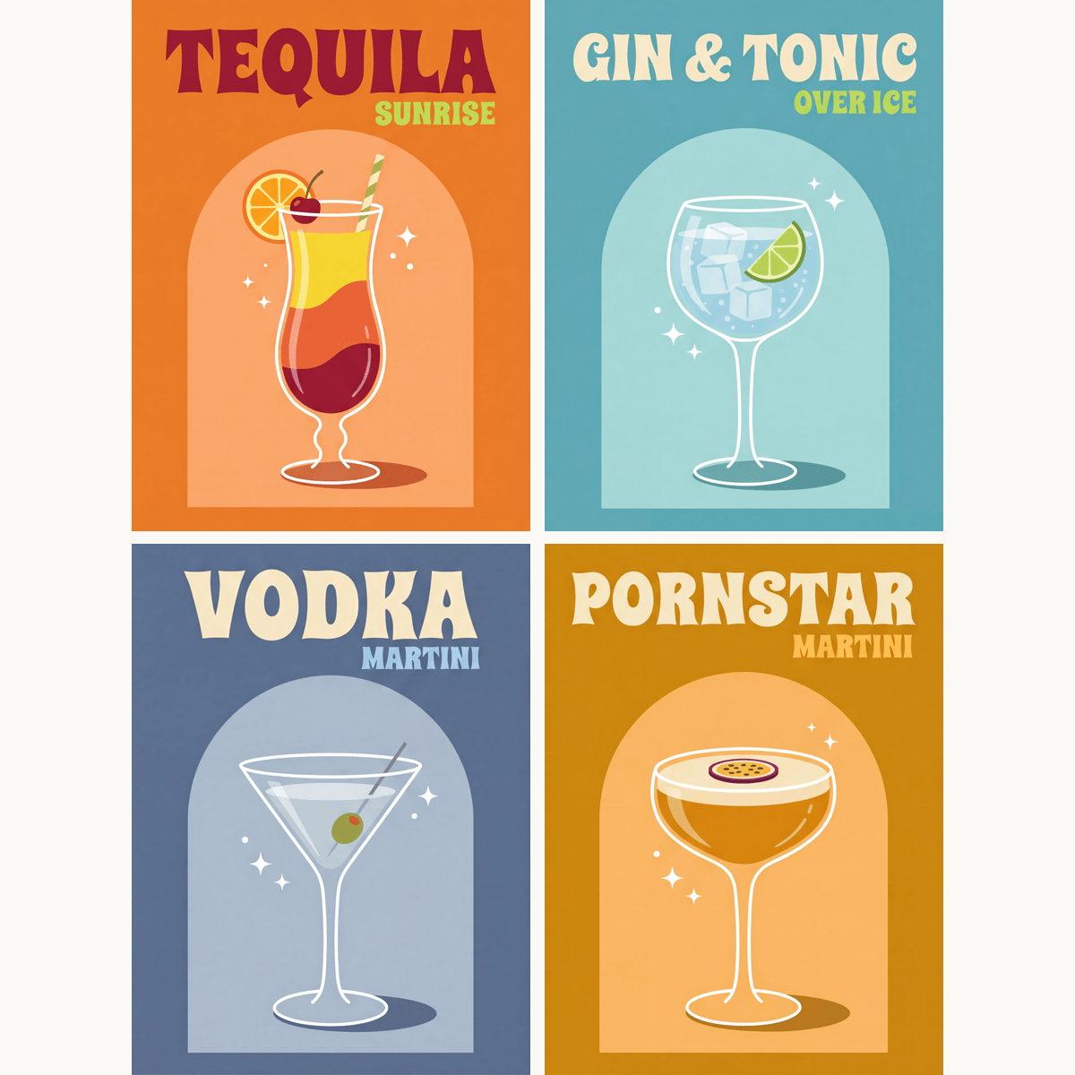 Cocktail Club Vol. 3 - Number Artist Paint by Numbers Kits
