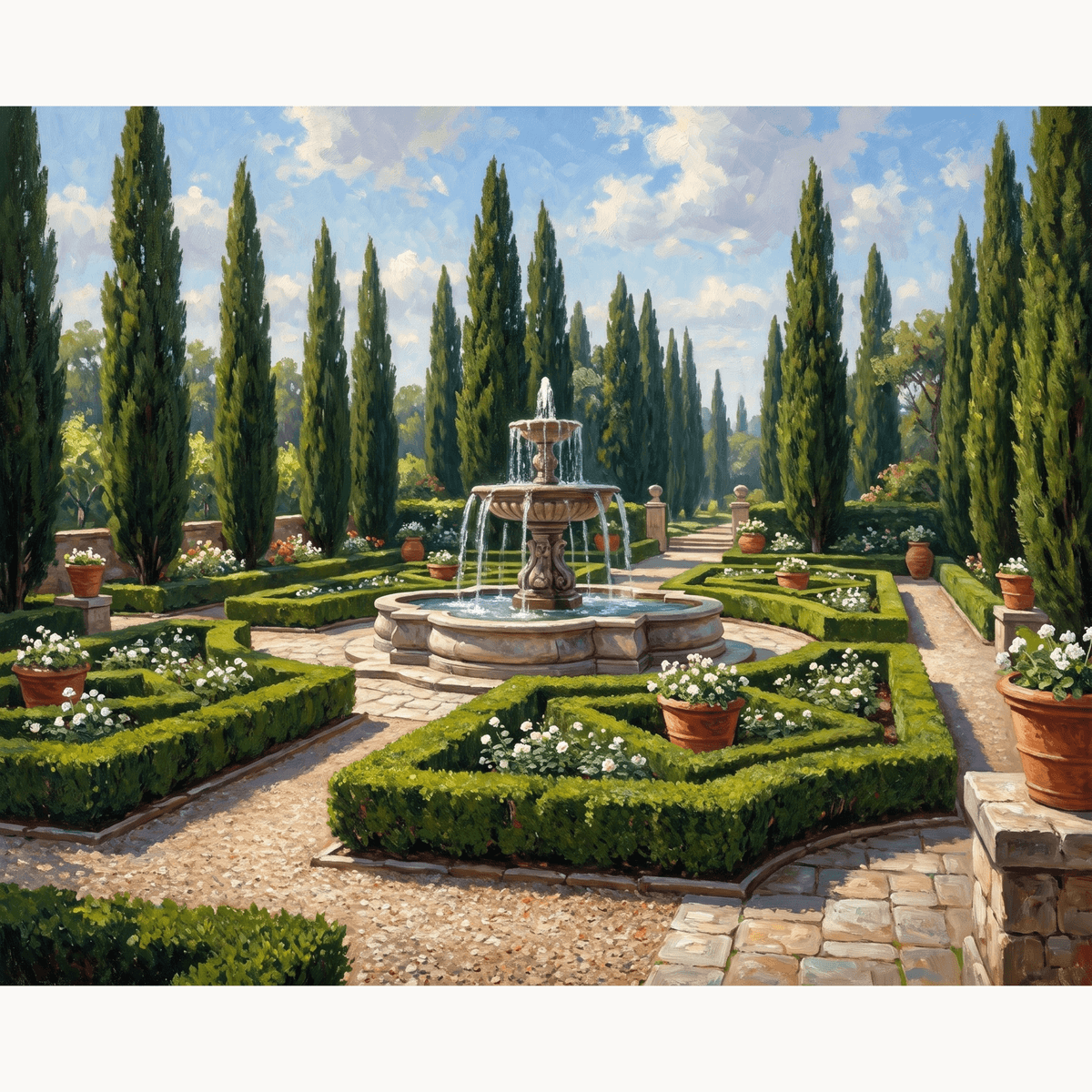 Venetian Fountain Dream - Number Artist Paint by Numbers Kits