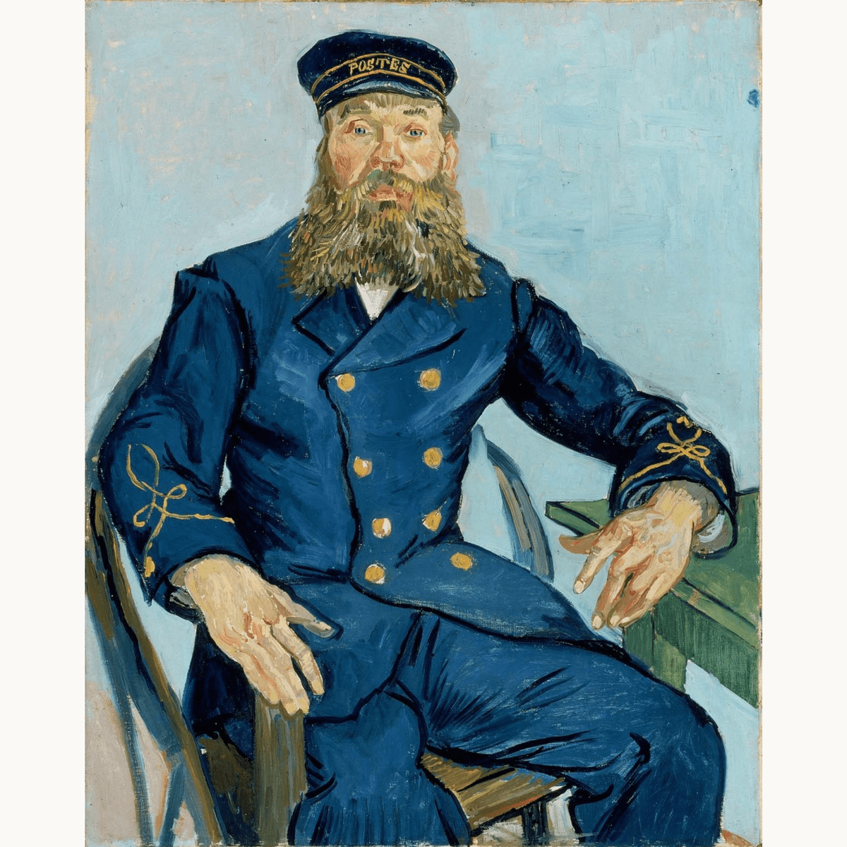Portrait of Joseph Roulin by Vincent Van Gogh - Number Artist Paint by Numbers Kits