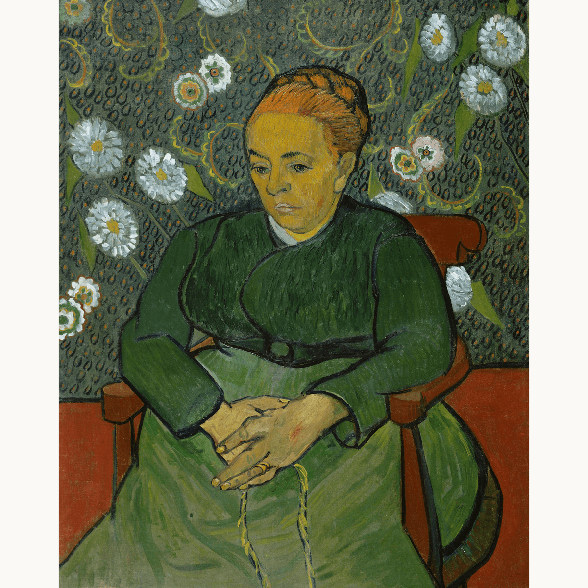 Augustine Roulin by Vincent Van Gogh - Number Artist Paint by Numbers Kits