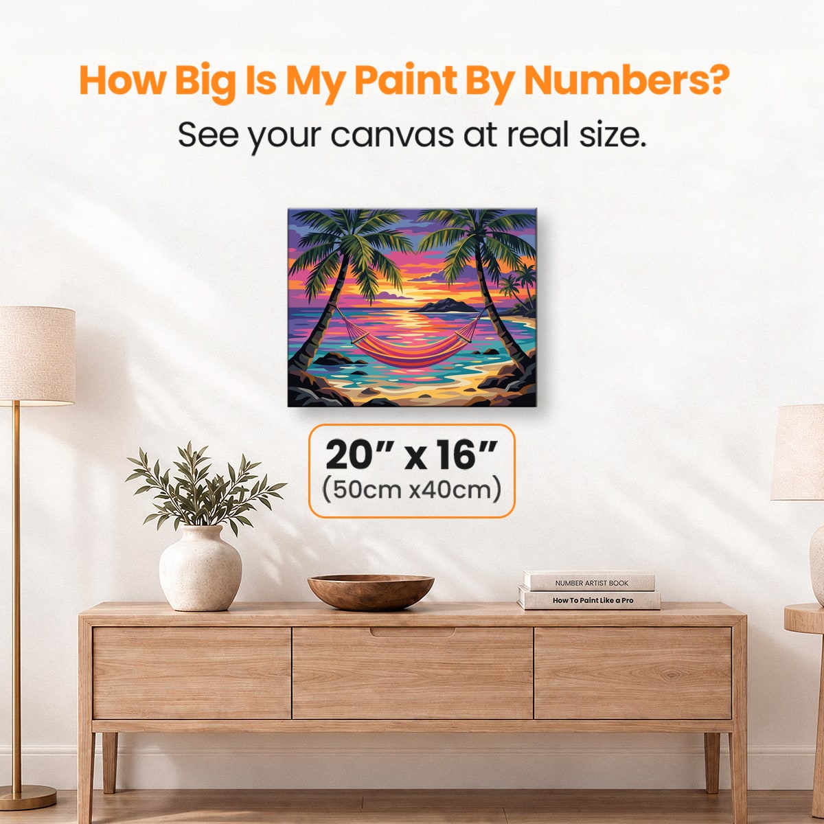 Slow Evenings - Number Artist Paint by Numbers Kits