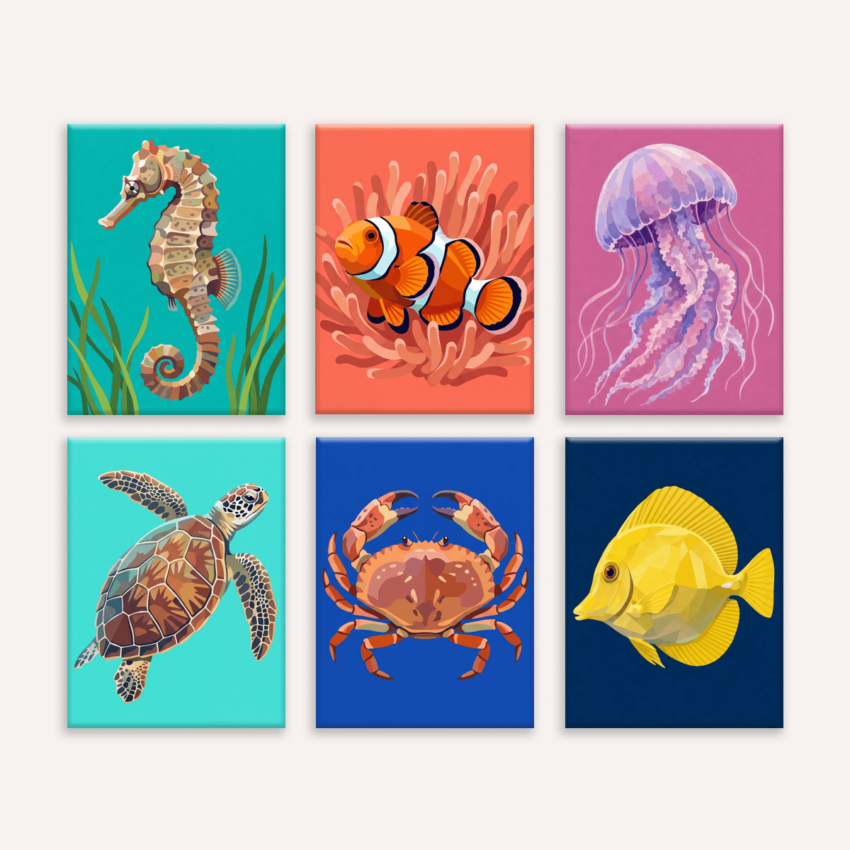 Ocean Depths - Number Artist Paint by Numbers Kits
