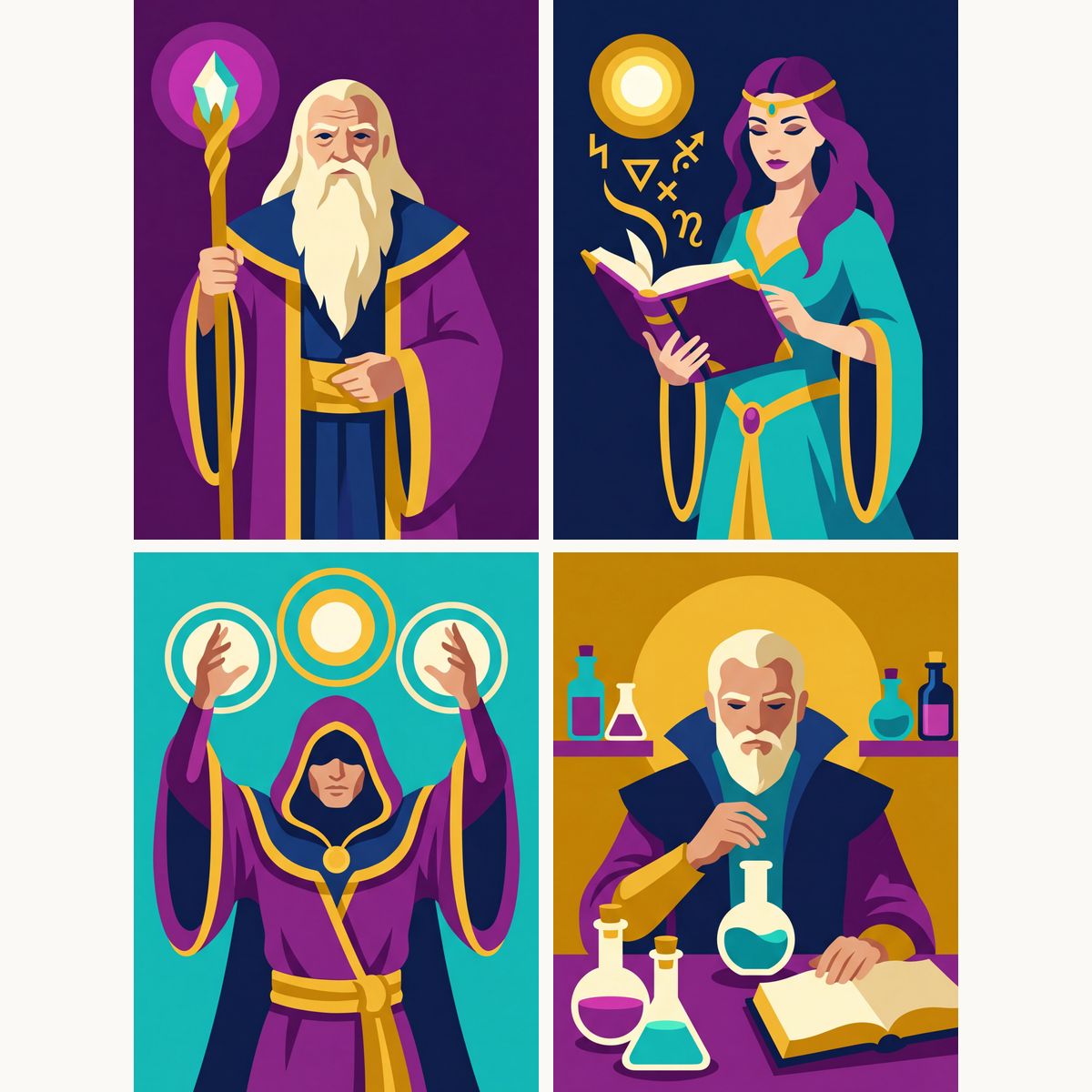 Shadow Wizards - Number Artist Paint by Numbers Kits