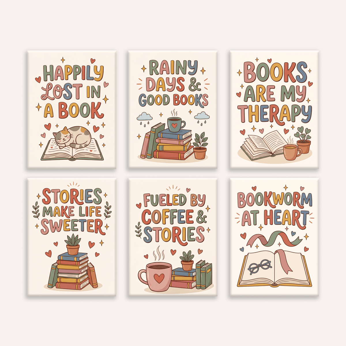 Book Lovers - Number Artist Paint by Numbers Kits