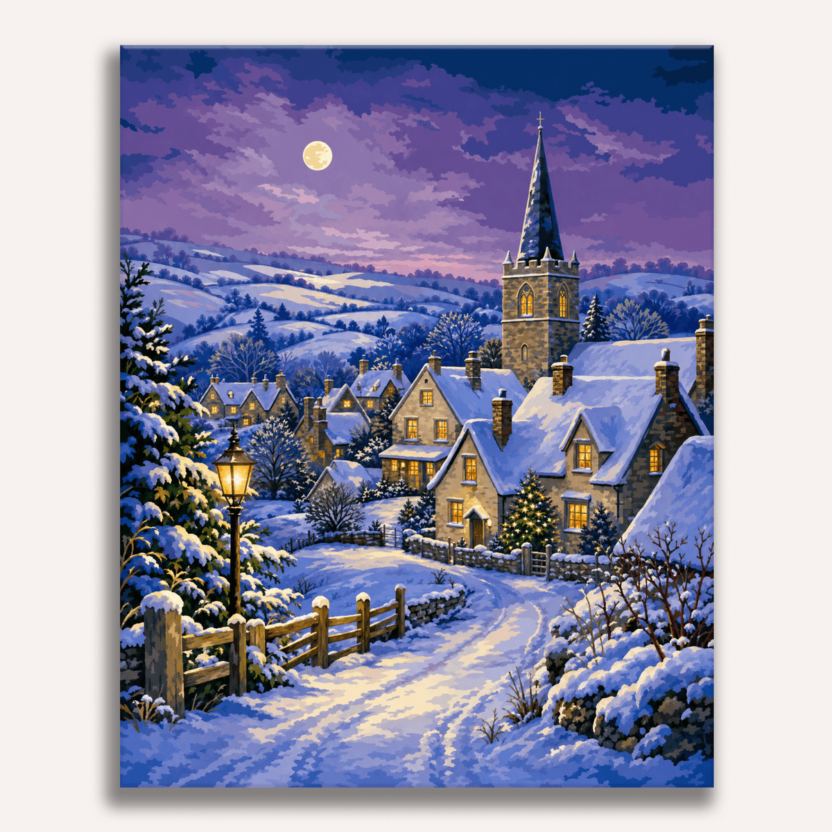Calm Night - Number Artist Paint by Numbers Kits