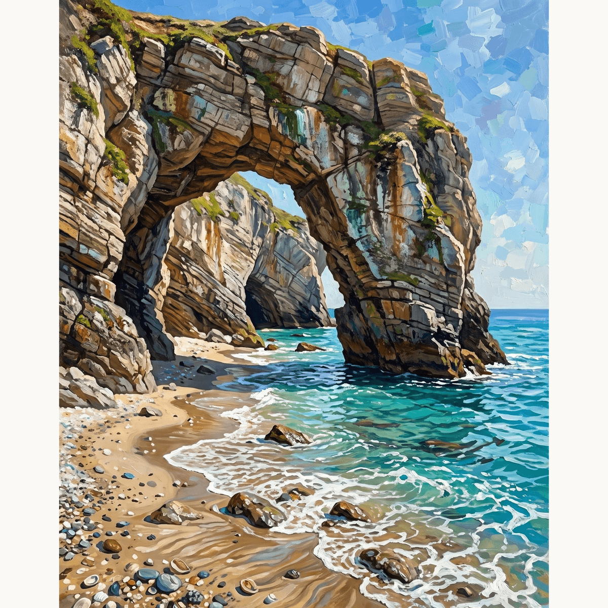 Archway Shore - Number Artist Paint by Numbers Kits
