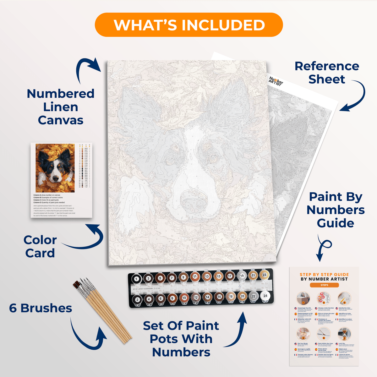 Tucked in Autumn Blanket - Number Artist Paint by Numbers Kits