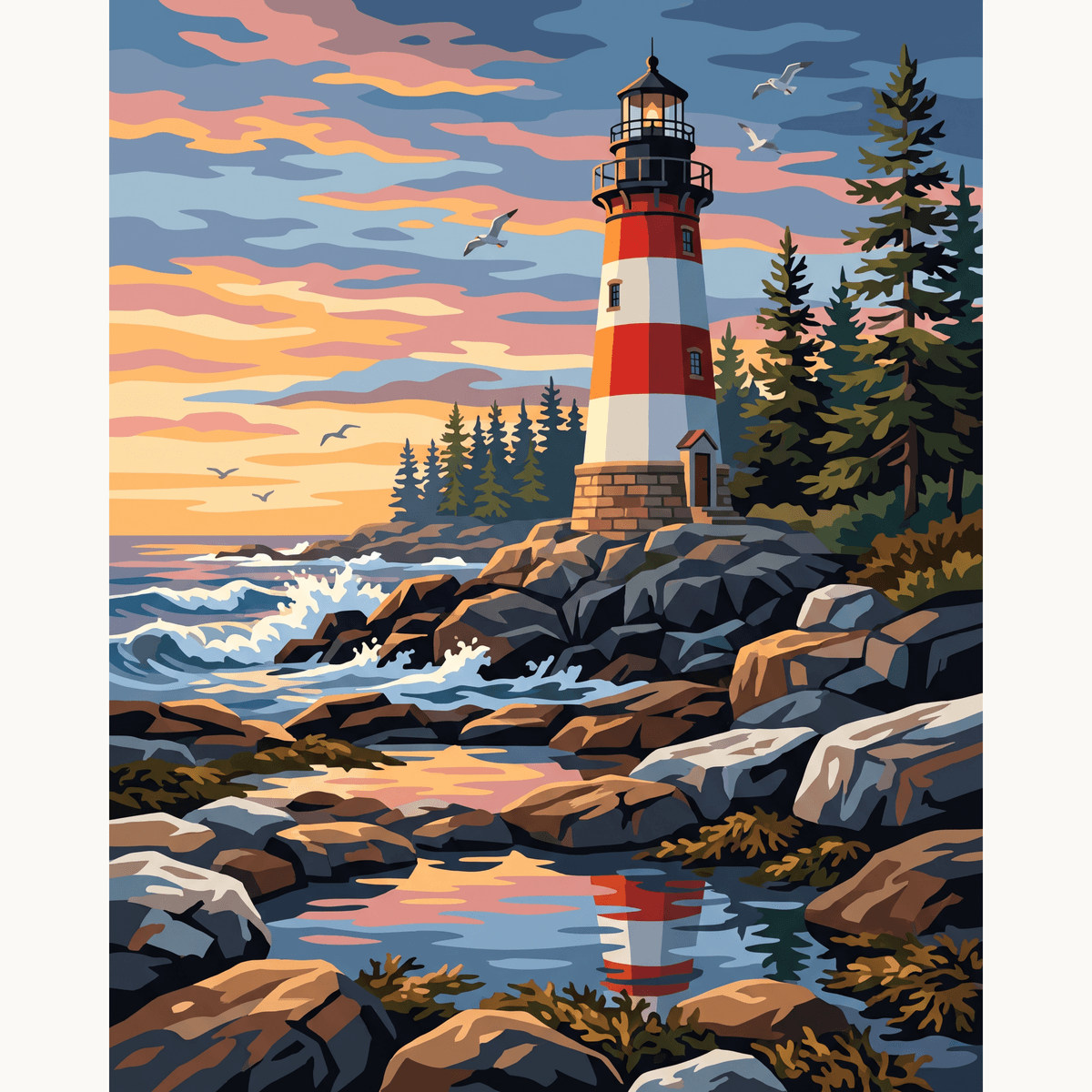 Safe Return - Number Artist Paint by Numbers Kits