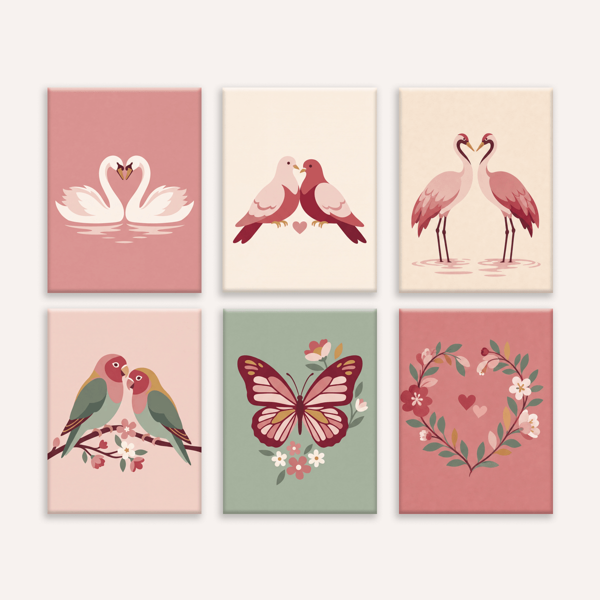 Love Takes Flight - Number Artist Paint by Numbers Kits
