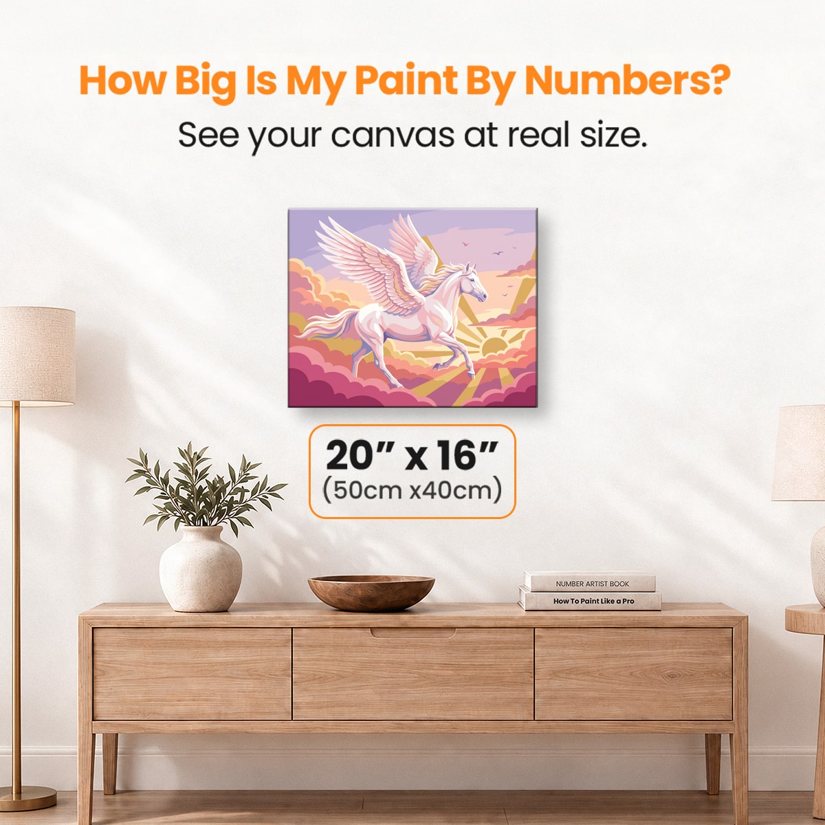 Pegasus Morning Flight - Number Artist Paint by Numbers Kits