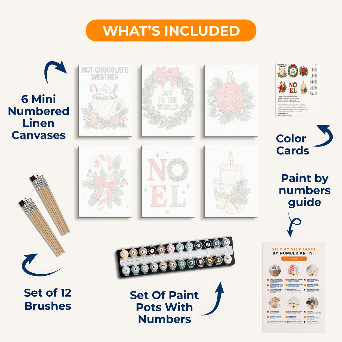 Joy to the World - Number Artist Paint by Numbers Kits