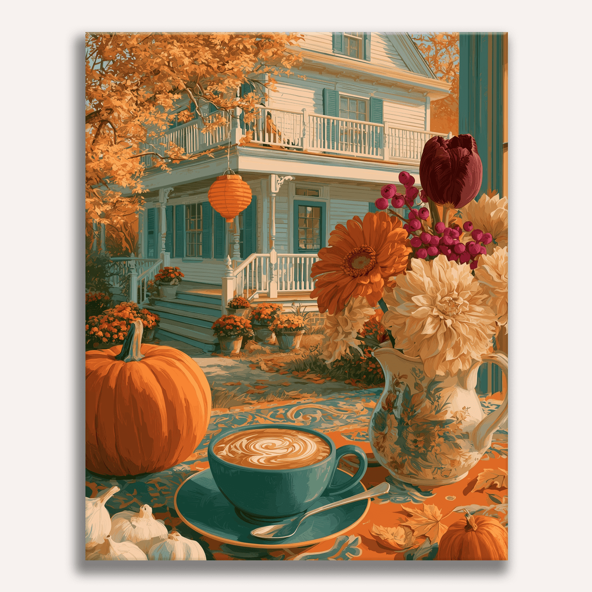 Fall Lifestyle - Number Artist Paint by Numbers Kits