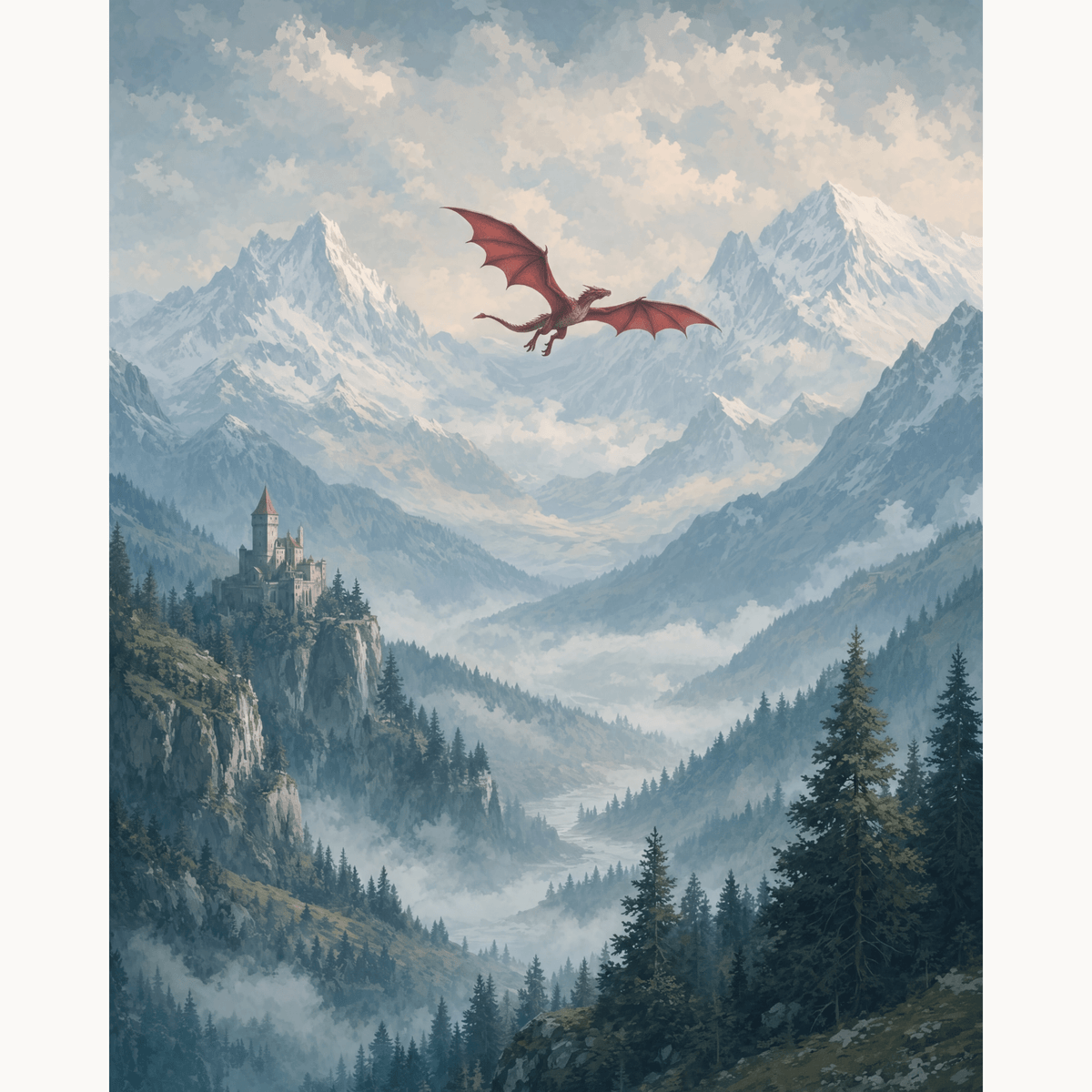 Where Earth Meets Myth - Number Artist Paint by Numbers Kits