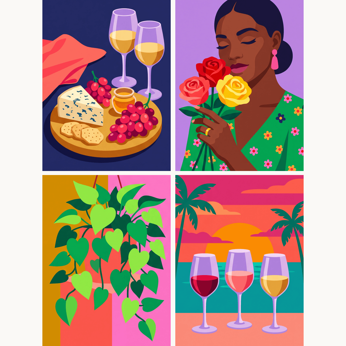 Sunset Sip - Number Artist Paint by Numbers Kits