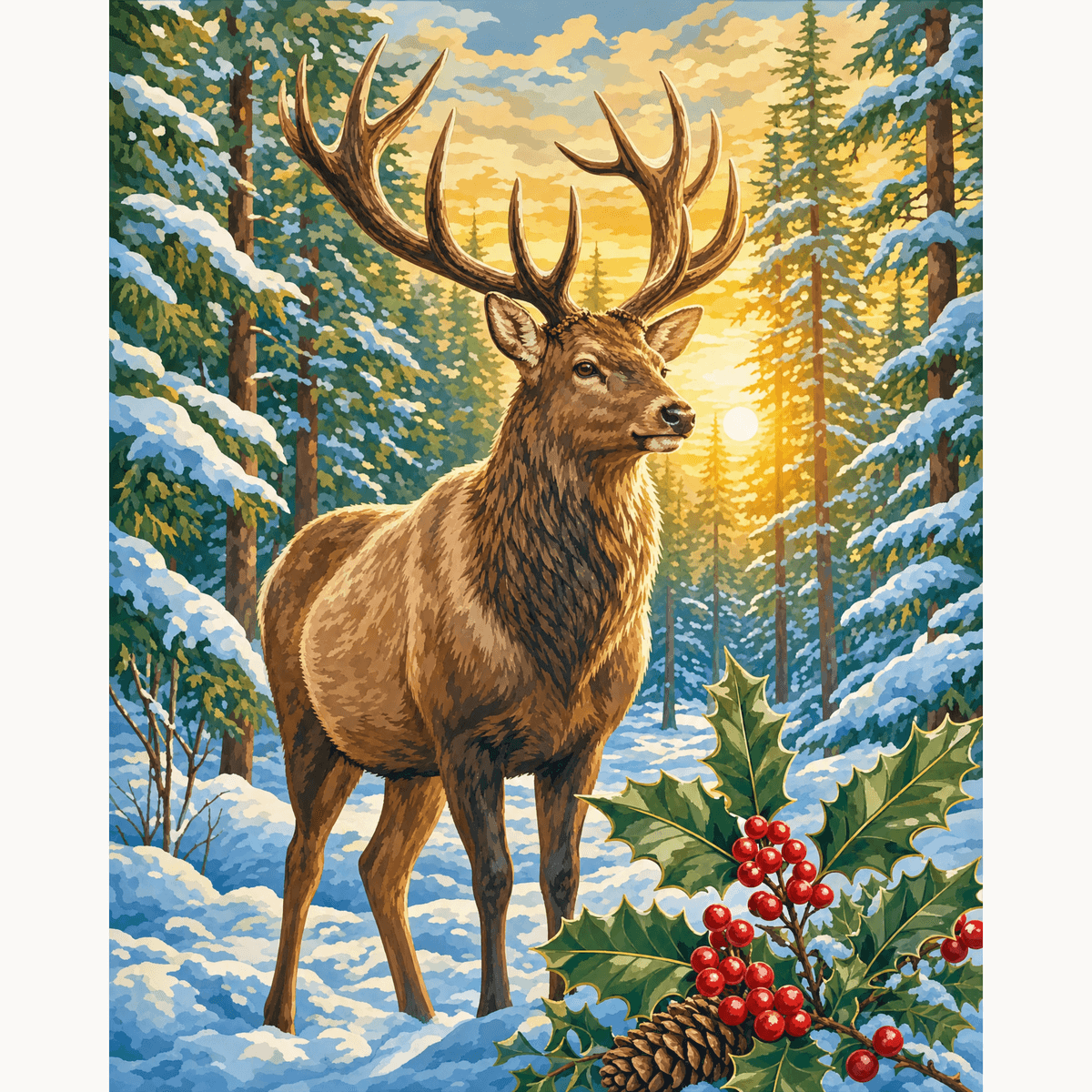 Noble Spirit - Number Artist Paint by Numbers Kits