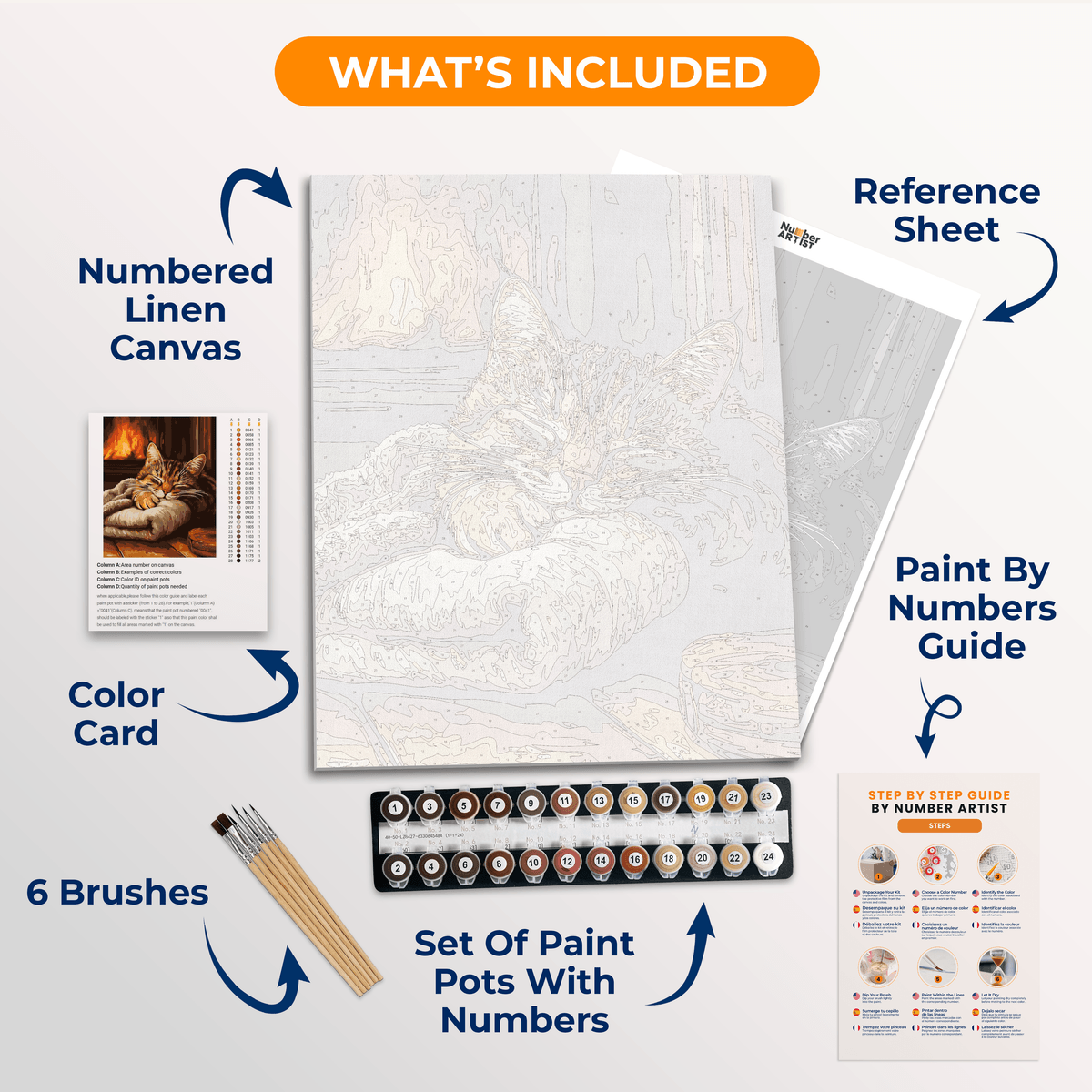 Cozy Dreams - Number Artist Paint by Numbers Kits